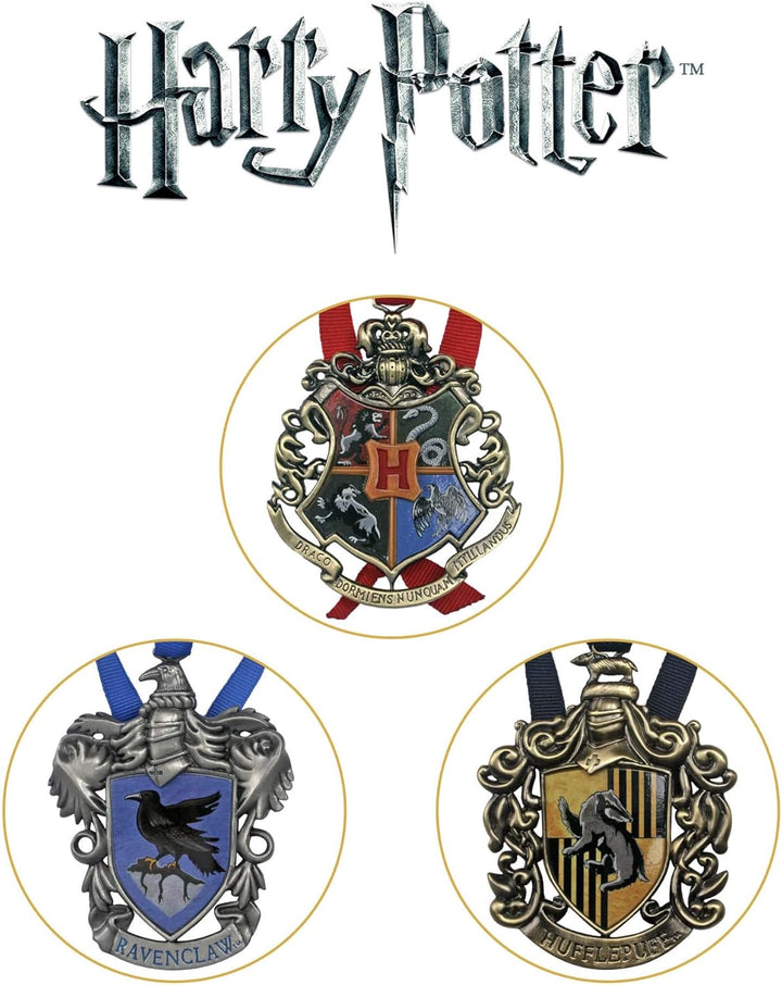 The Noble Collection Harry Potter Hogwarts Mascot Ornaments Set of 5 (NN7333)