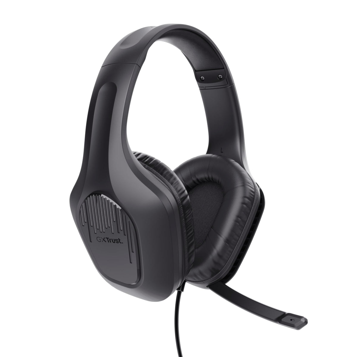 GXTrust GXT 418 Rayne Gaming Headset - 3.5 mm, 50 mm Drivers, PC, Xbox, PS4, PS5, Switch, Mobile, Black