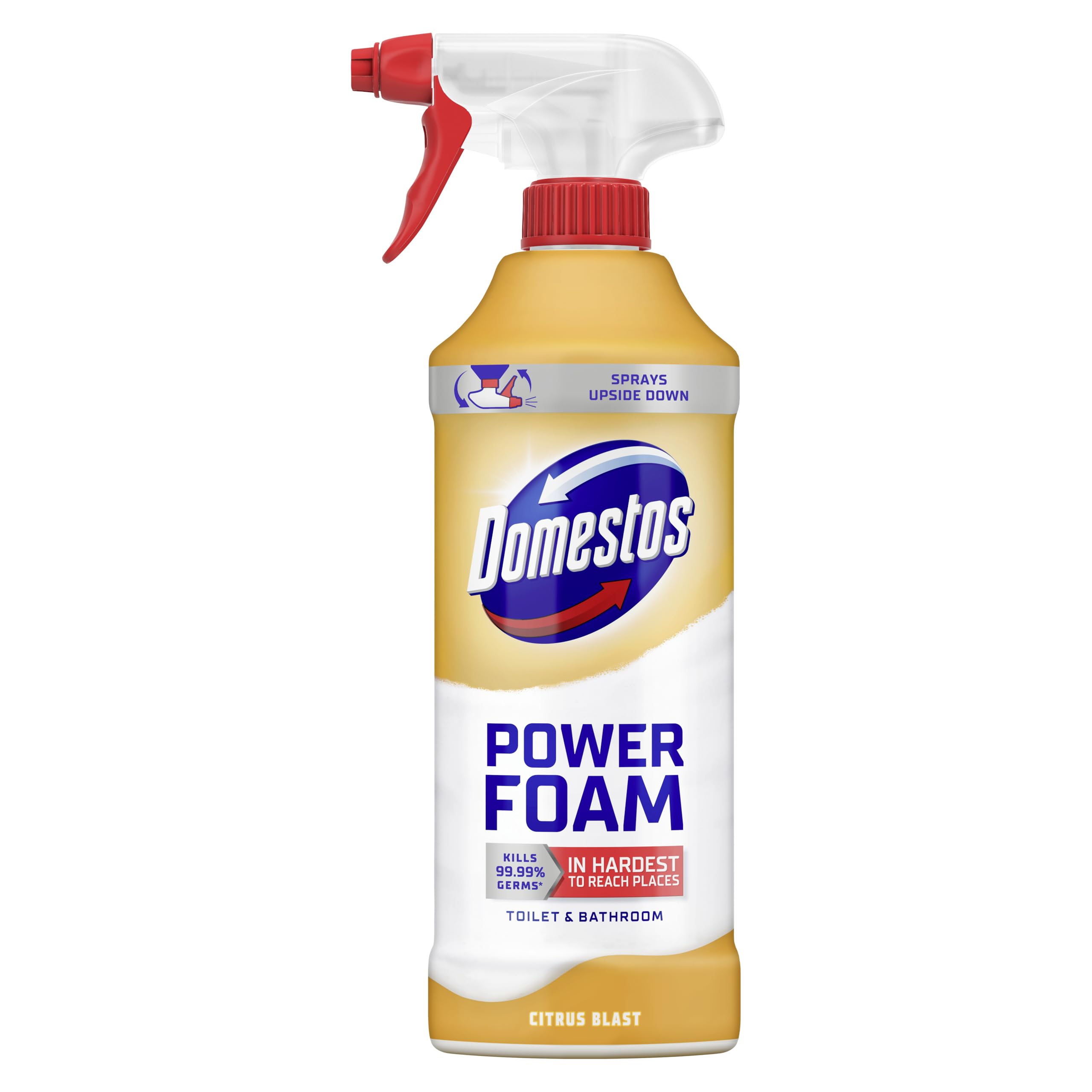 Domestos Power Foam Citrus Blast Toilet & Bathroom Cleaner Spray 450 ml
