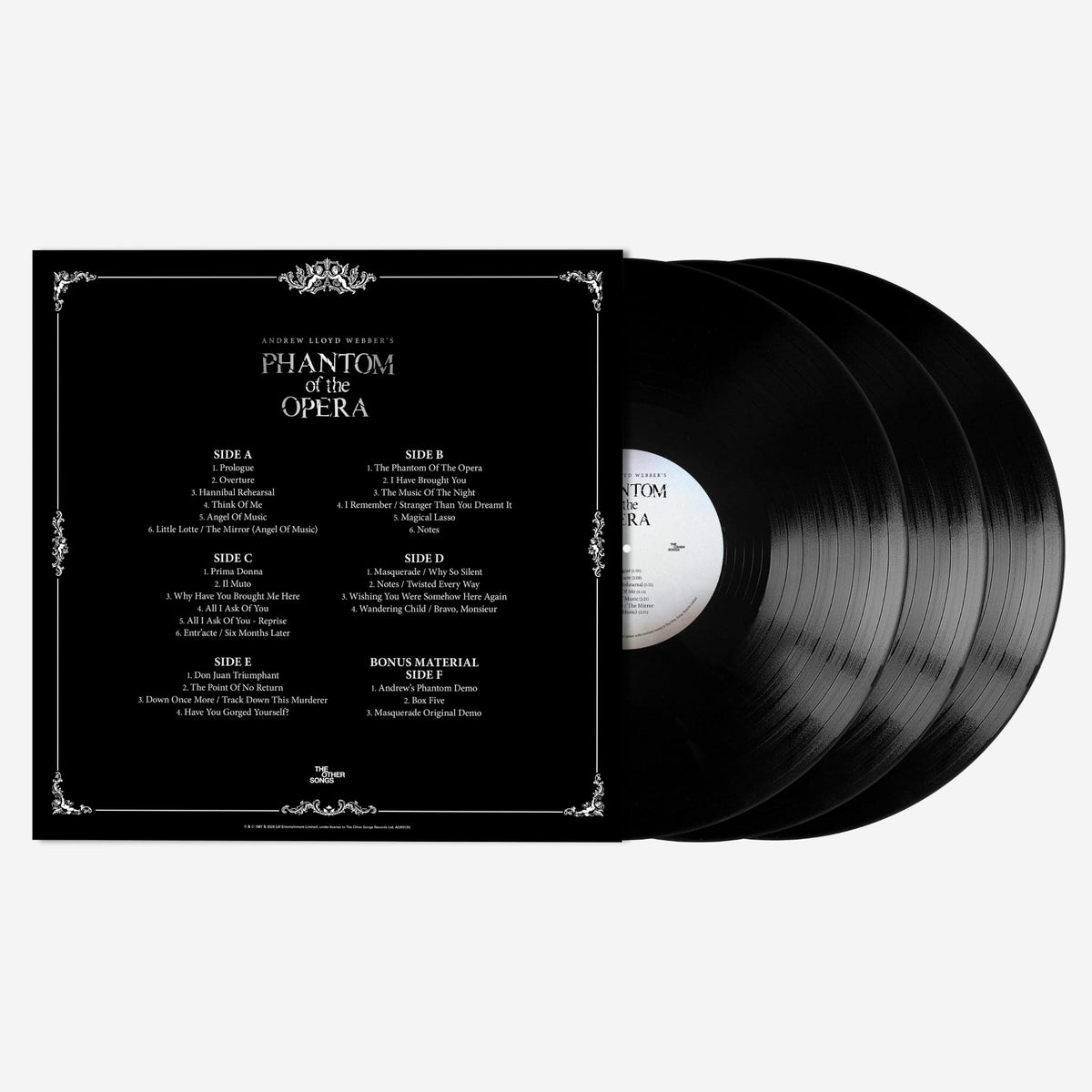 Andrew Lloyd Webber - The Phantom of the Opera (The Andrew Lloyd Webber 2026 Mix) [Vinyl]
