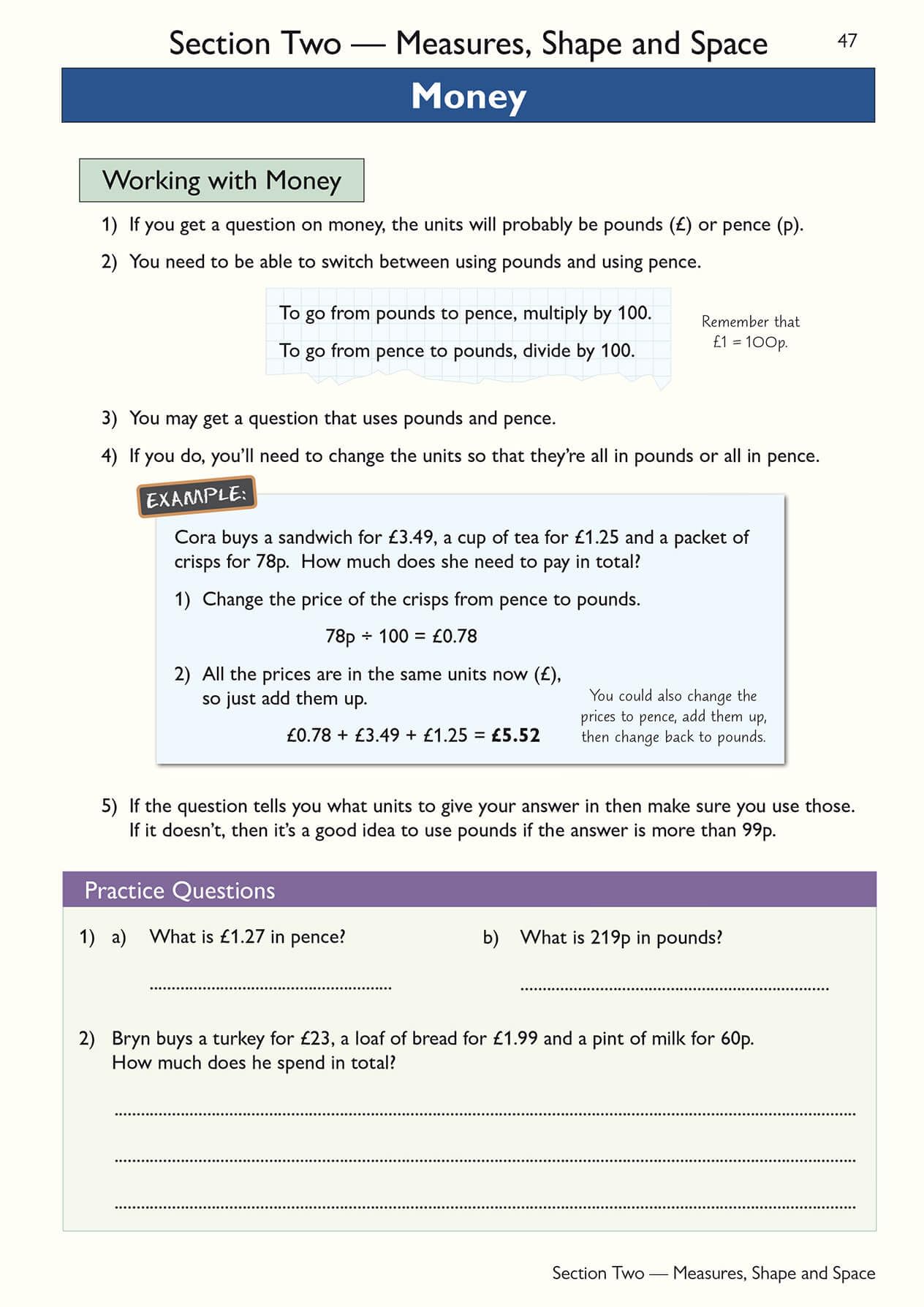 CGP Functional Skills Maths Level 1 - Study & Test Practice for 2021 & Beyond | Paperback