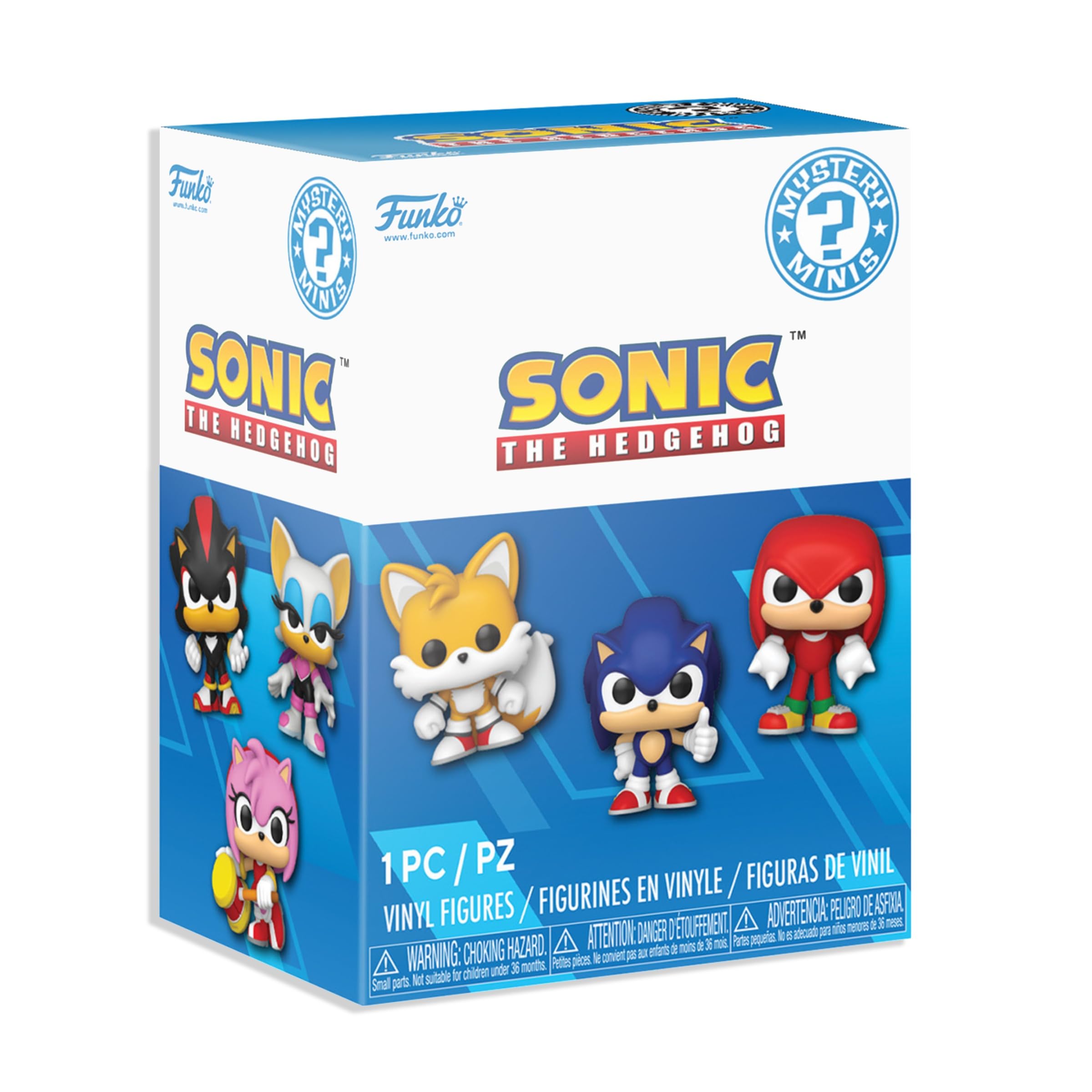 Funko Sonic the Hedgehog Mystery Mini Collectible Figure - 1 of 12 Styles | Vinyl | Multicolor