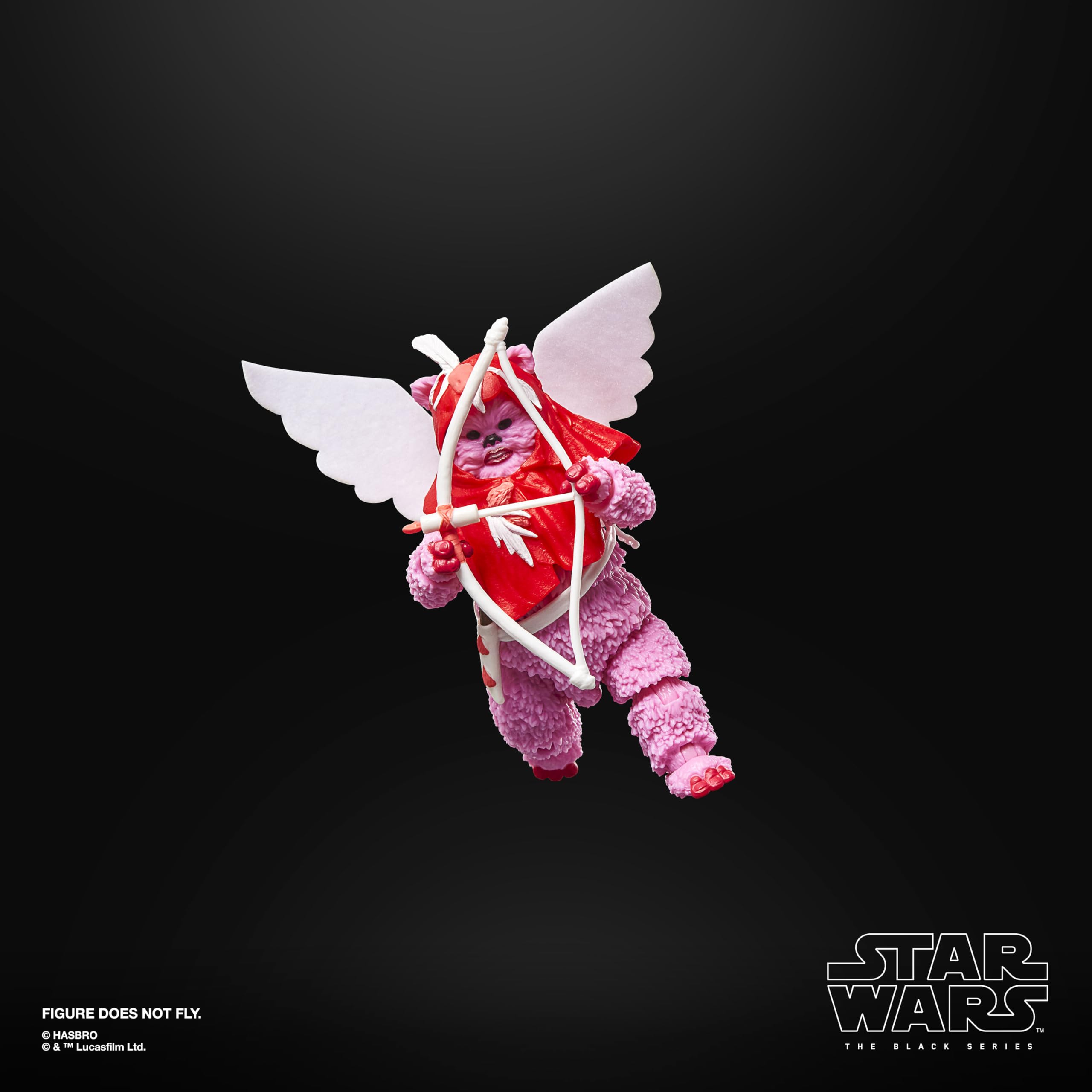 Star Wars The Black Series Ewok Valentine’s Day Edition Action Figure | 6-inch Scale | Hasbro 4