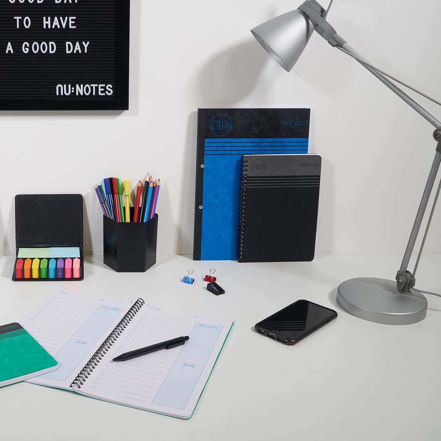 nu: Executive Notebook - A5 Ruled Journal | 160 Pages, 80gsm FSC Paper | Pink 4