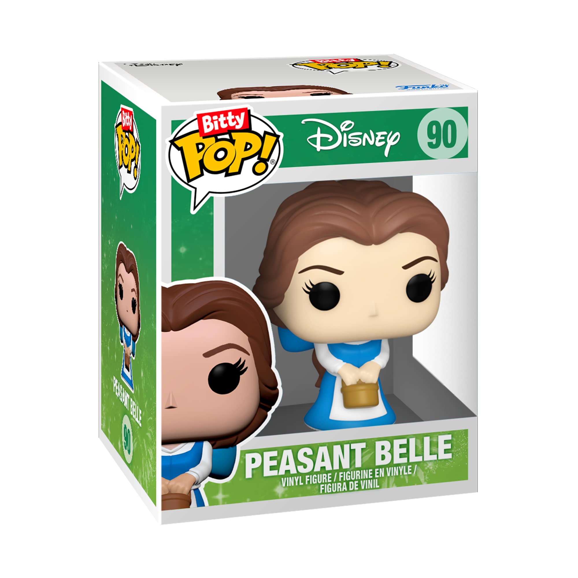 Funko Bitty POP! Disney Princess - Belle, Pocahontas, Jasmine & Mystery Figure Vinyl Set 38