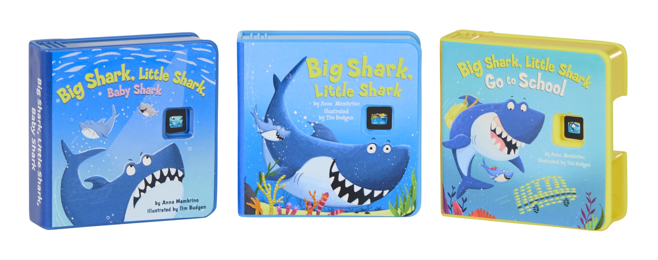 Little Tikes Story Dream Machine Story Collection - The Big Shark, Little Shark | Ages 3+ 4
