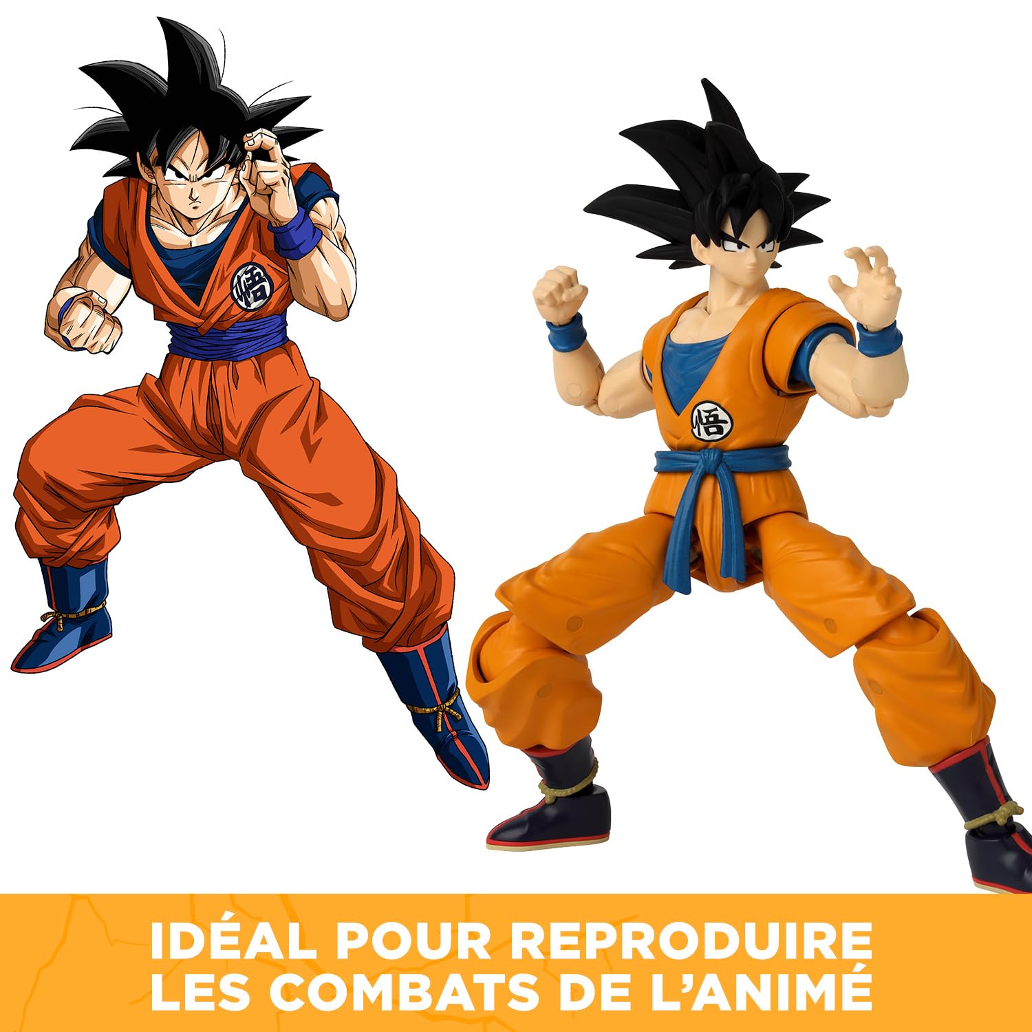 Bandai Dragon Stars Goku Action Figure - 17cm Articulated Anime Toy | Dragon Ball Super Collectible 4