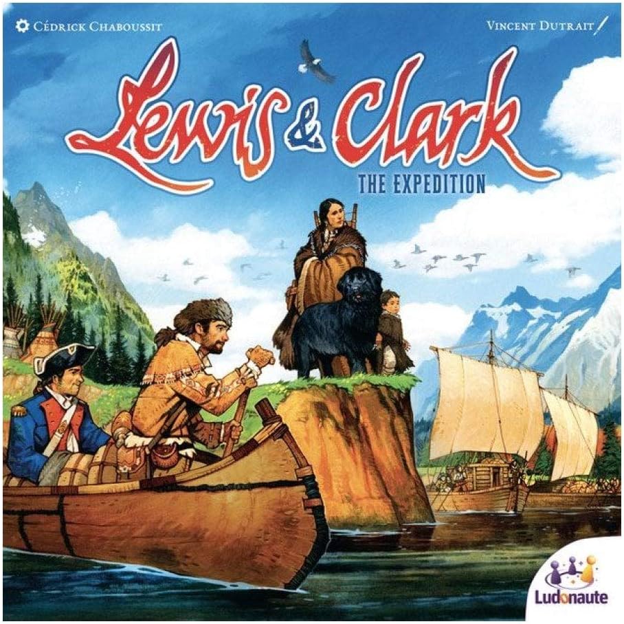 Ludonaute Lewis & Clark 2nd Edition Board Game (ASMLEW02)