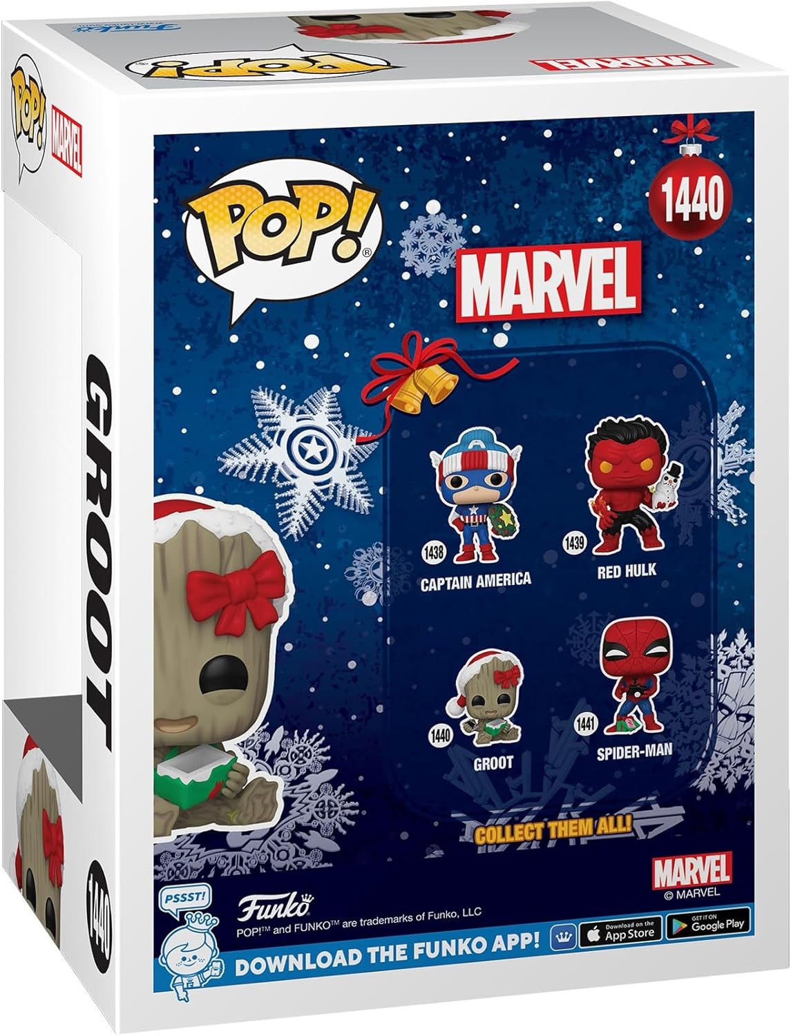 Funko Pop! Marvel: Holiday - Groot Vinyl Figure 3