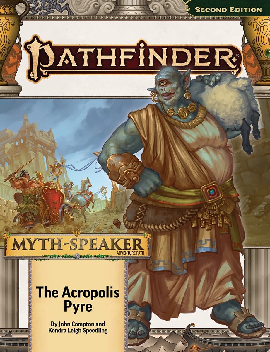 Paizo Pathfinder Adventure Path: The Acropolis Pyre (Myth-Speaker 1 of 3) Paperback 1