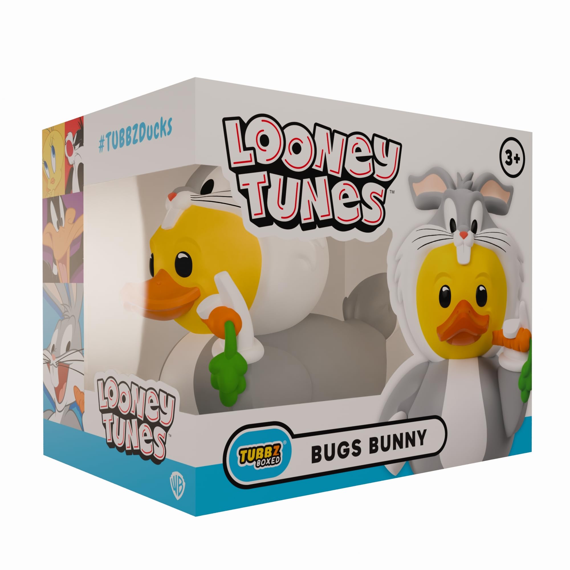TUBBZ Looney Tunes Bugs Bunny Cosplaying Rubber Duck Vinyl Figure NS5790