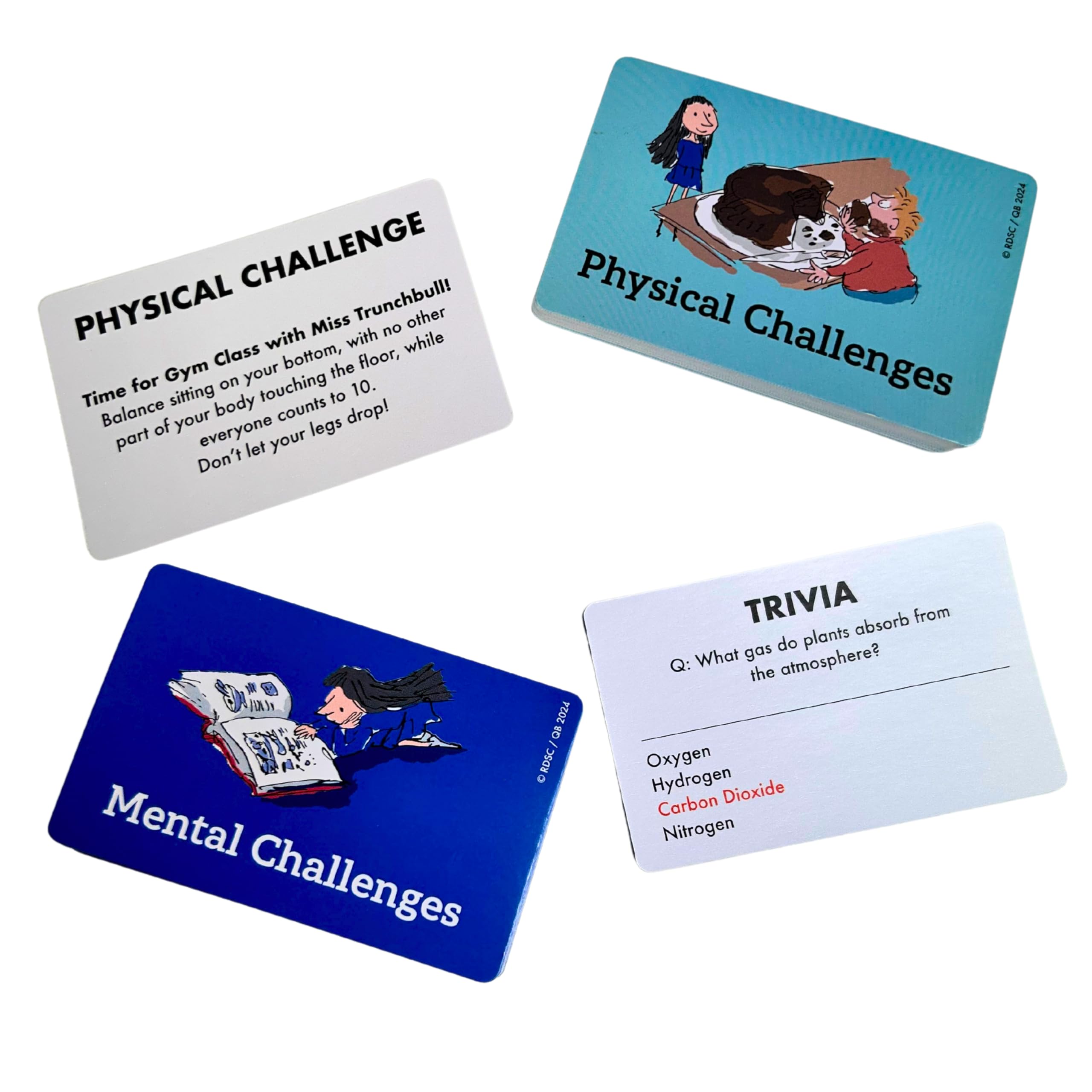 Roald Dahl Matilda The Extraordinary Challenges Board Game, Family Board Game for 2-4 Players 3