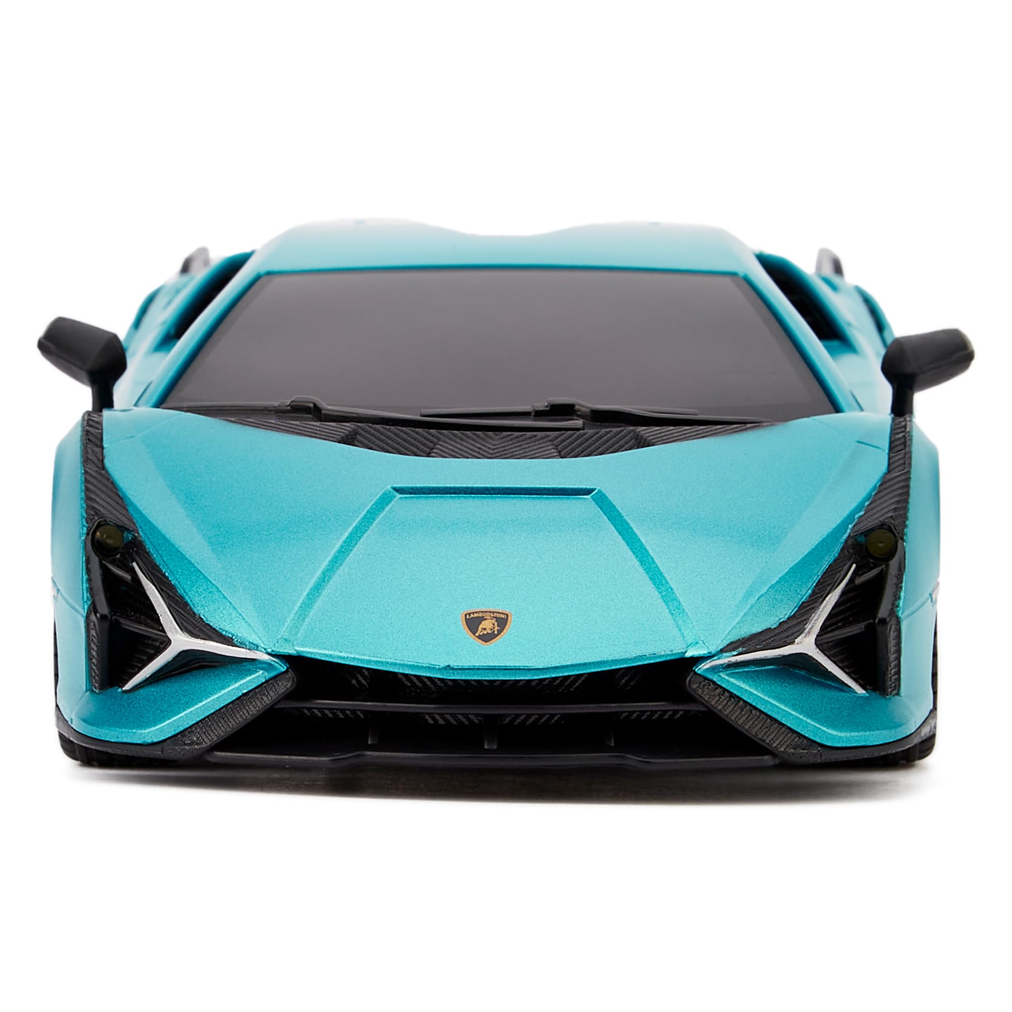 CMJ RC Cars Twin Pack - 1:24 Scale Lamborghini Sian & Lambo Police Remote Control Vehicles 6