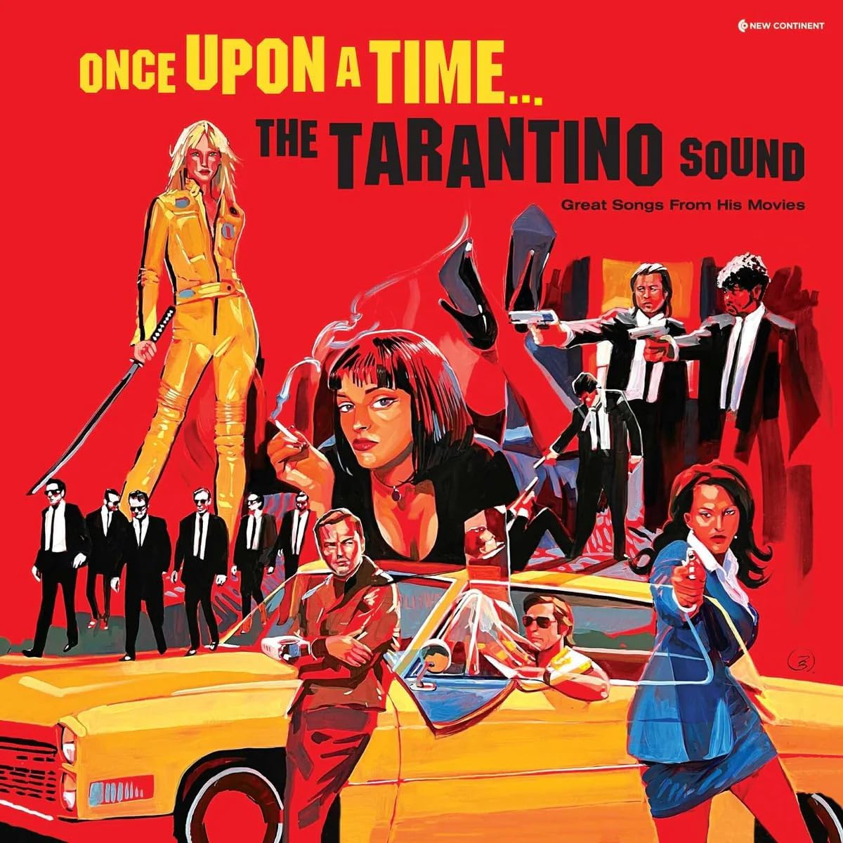 The Tarantino Sound -22 Iconic Film Tracks (2023) - Vinyl [Limited Edition180g Red]