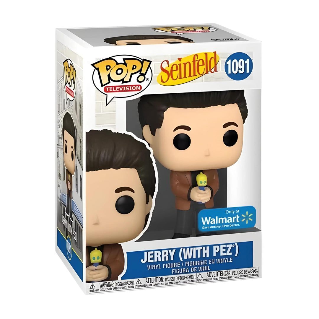 Funko Pop! Television Seinfeld - Jerry with PEZ Vinyl Figure #1091