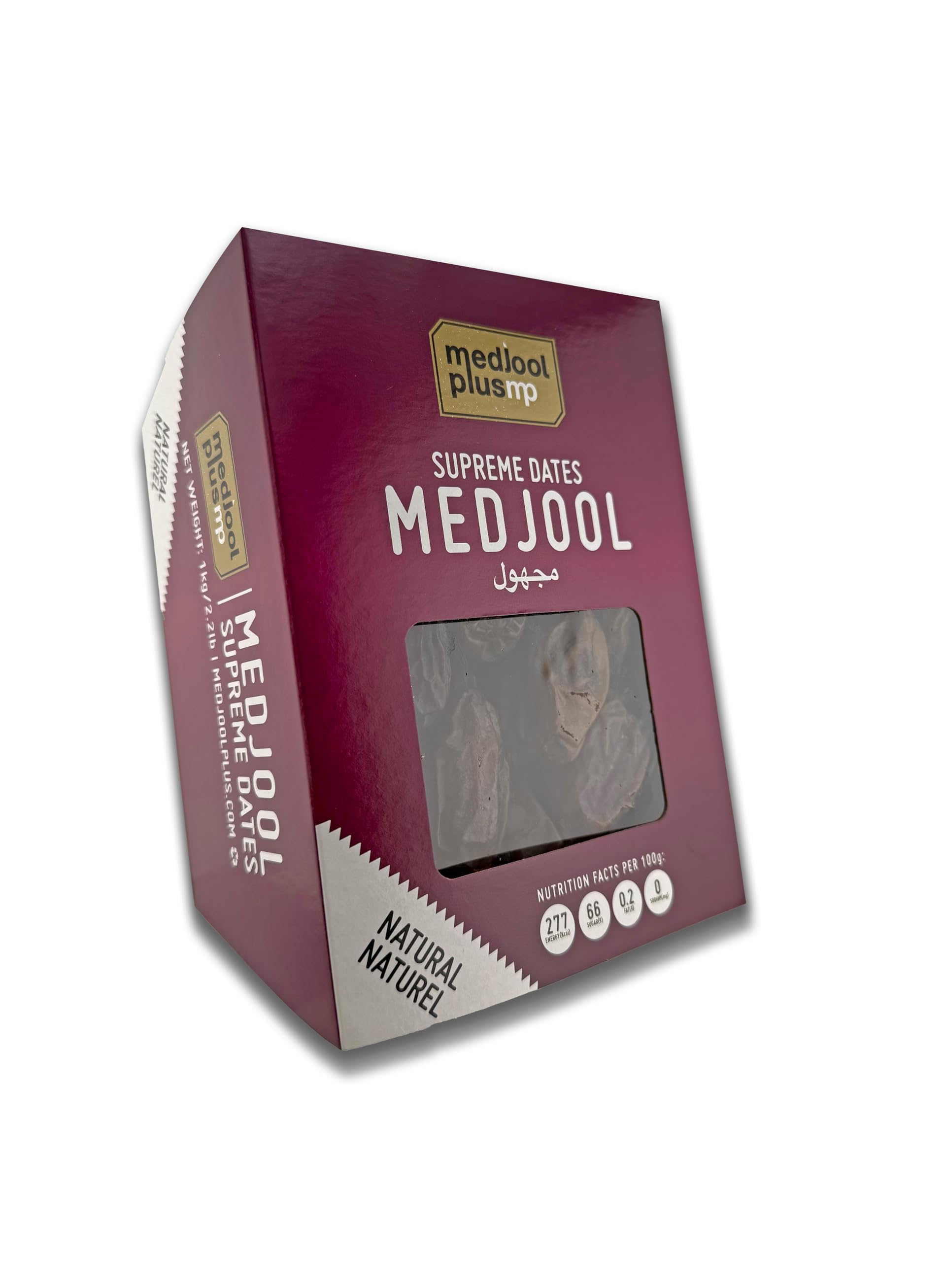 Medjool Plus Medjool Dates - 1000 g Value Pack | Naturally Sweet | Gluten-Free 1