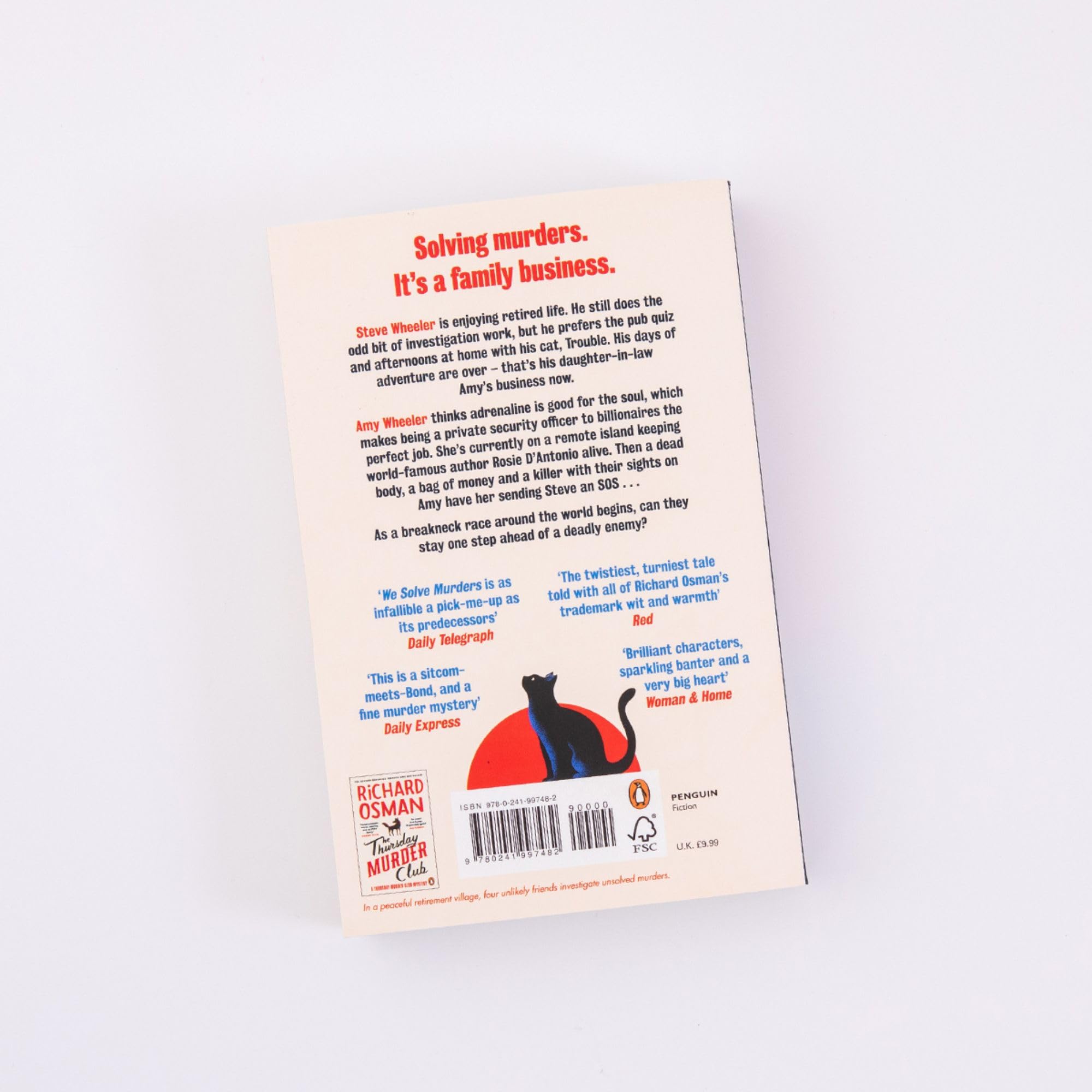 Penguin We Solve Murders by Richard Osman | Sunday Times #1 Bestseller | Paperback 5