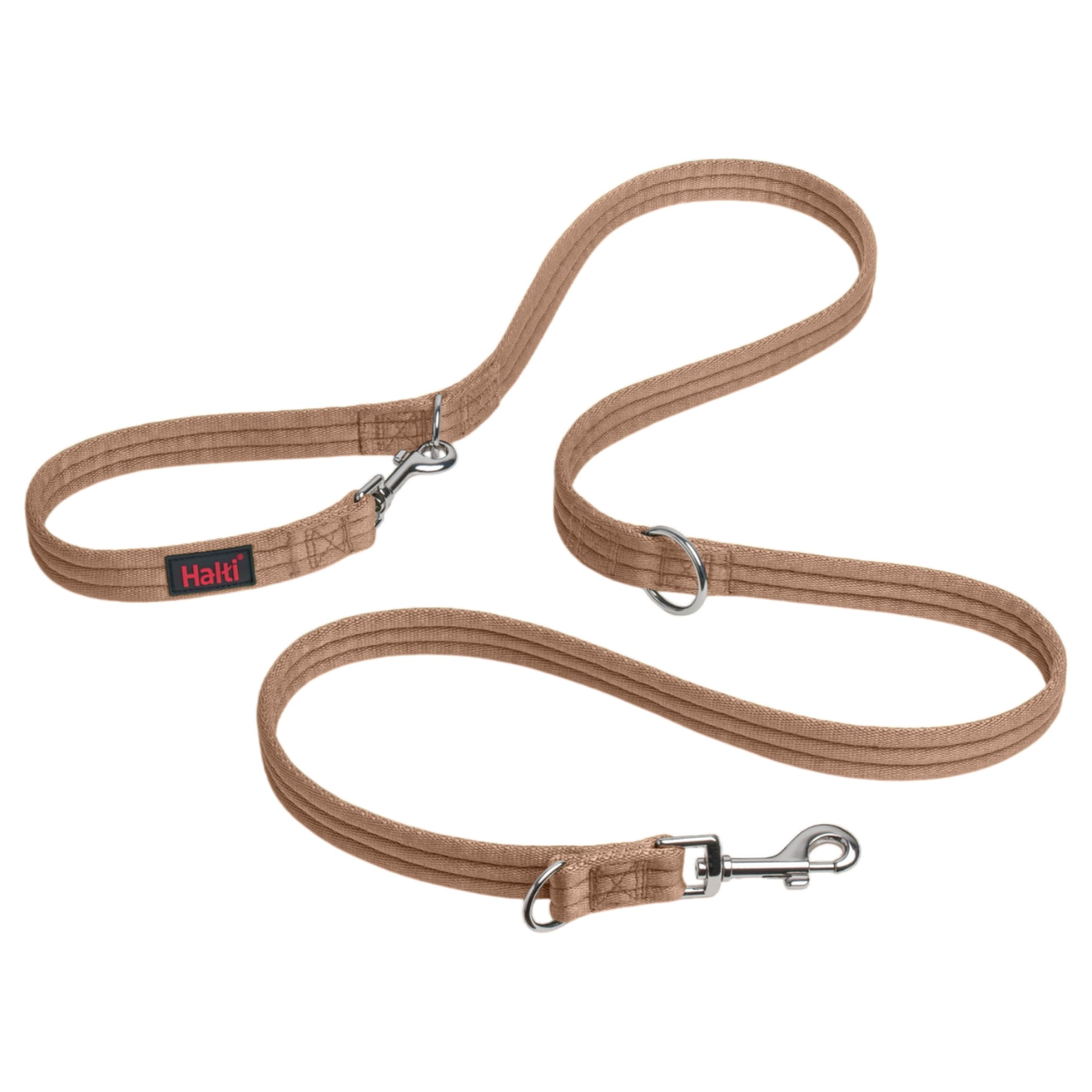 Halti Training Lead - Professional No-Pull Double-Ended Dog Lead | Size Large, Desert Sand 1