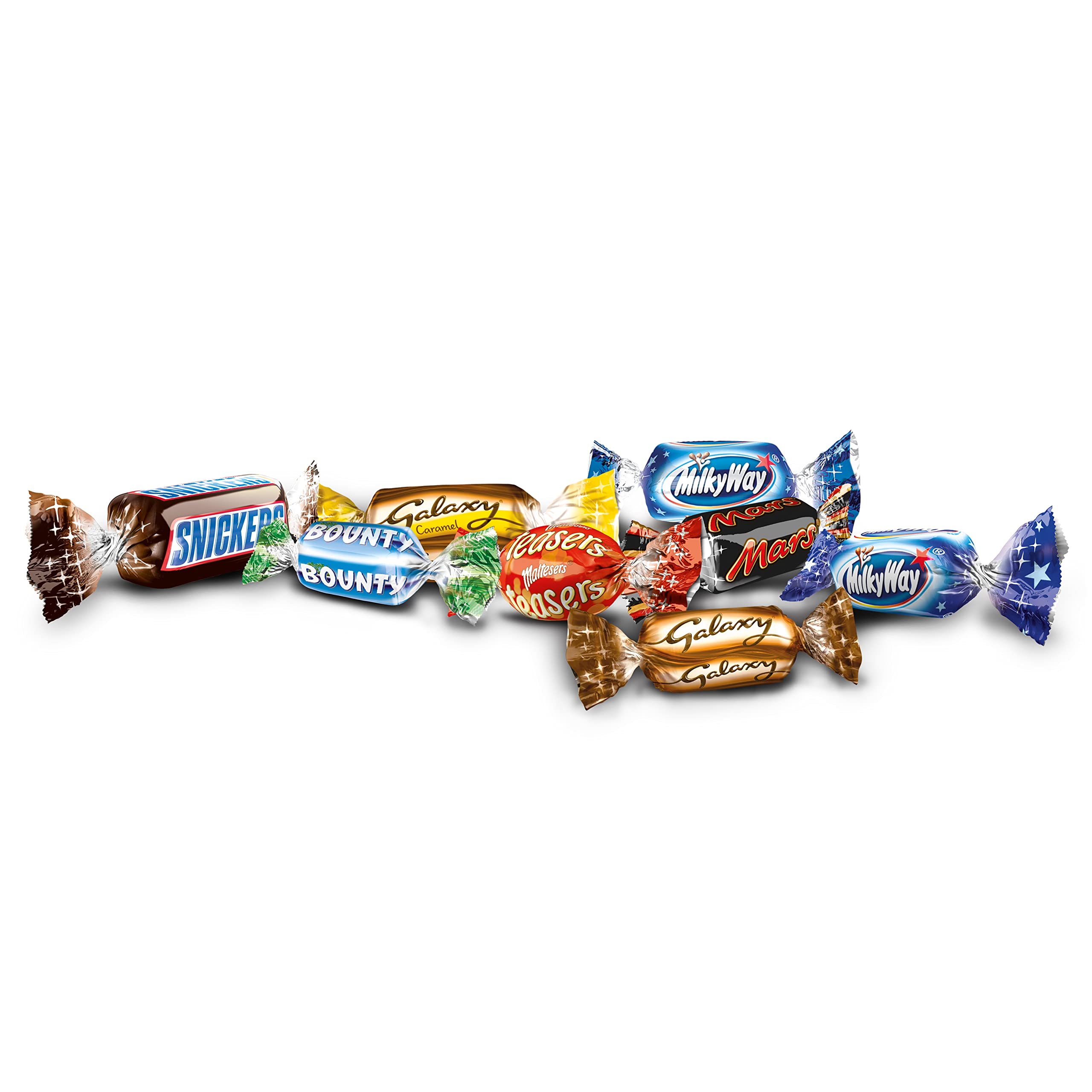 Celebrations Milk Chocolate Gift Box of Mini Chocolates & Biscuit Bars - 385g 12