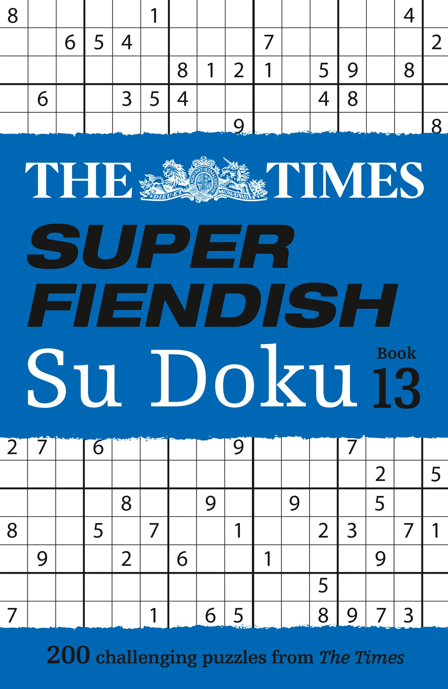 Times Books The Times Super Fiendish Su Doku Book 13 - 200 Challenging Puzzles | Paperback | English 1