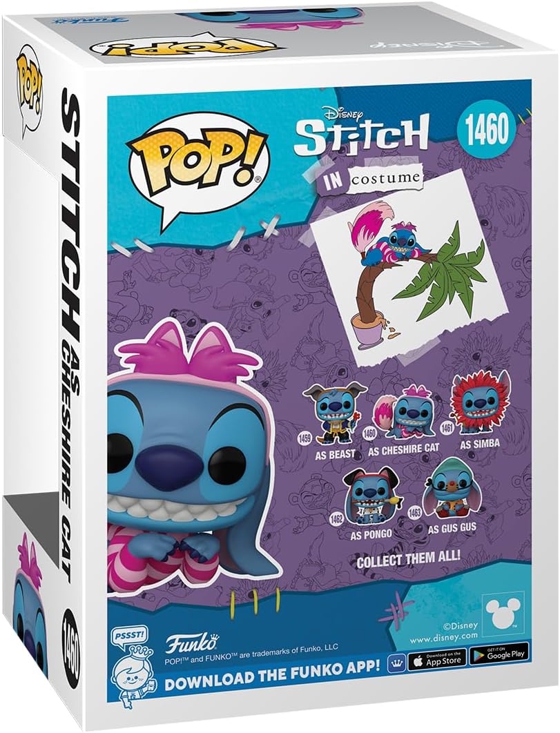 Funko Pop! Disney Lilo and Stitch - Stitch as Cheshire Vinyl Figure (75163)