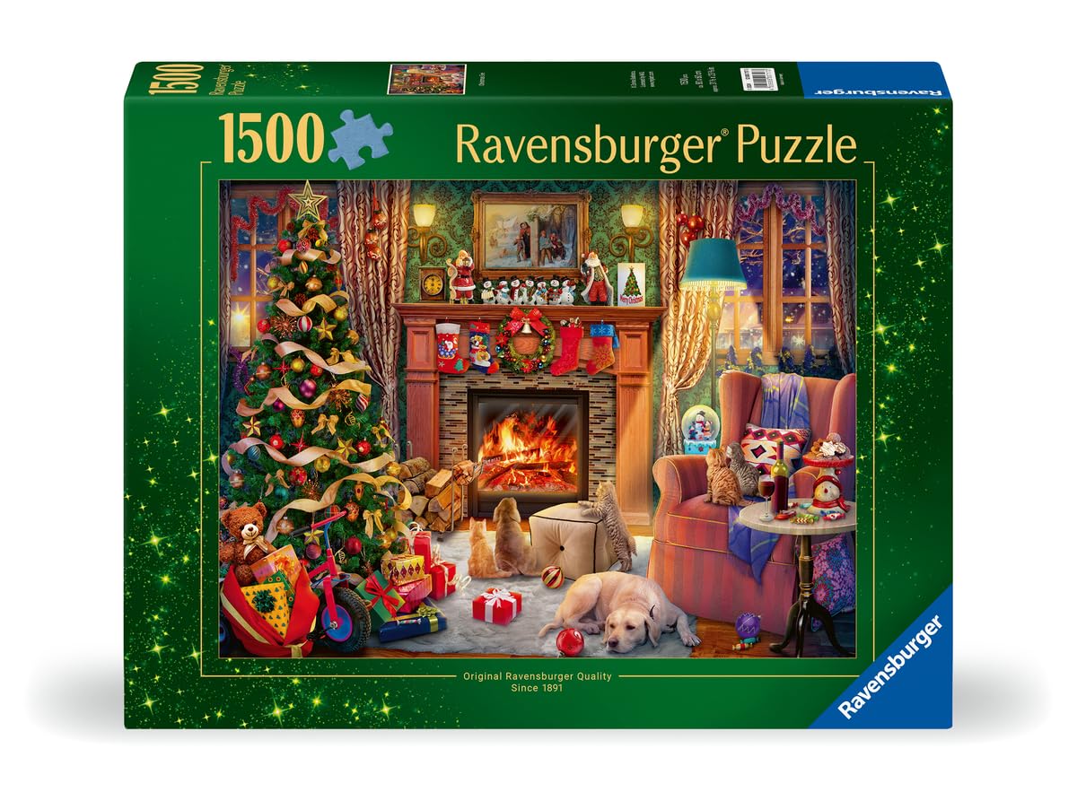 Ravensburger Christmas Eve 1500-Piece Jigsaw Puzzle for Adults and Kids 5
