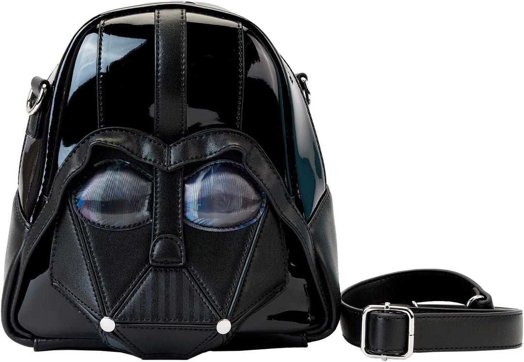 Loungefly Star Wars Darth Vader Figural Helmet Crossbody Bag (SW-12345)