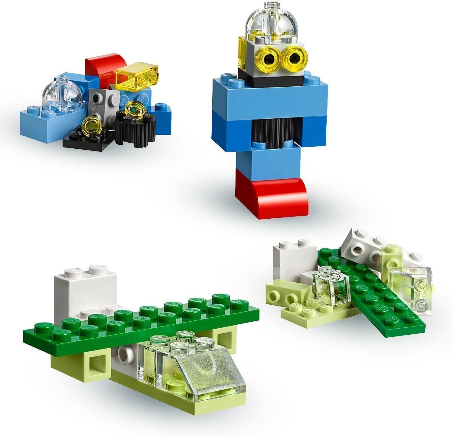 LEGO Classic Kreativ-Koffer 10713 – Tragbares Bauset für Kinder ab 4 Jahren 9