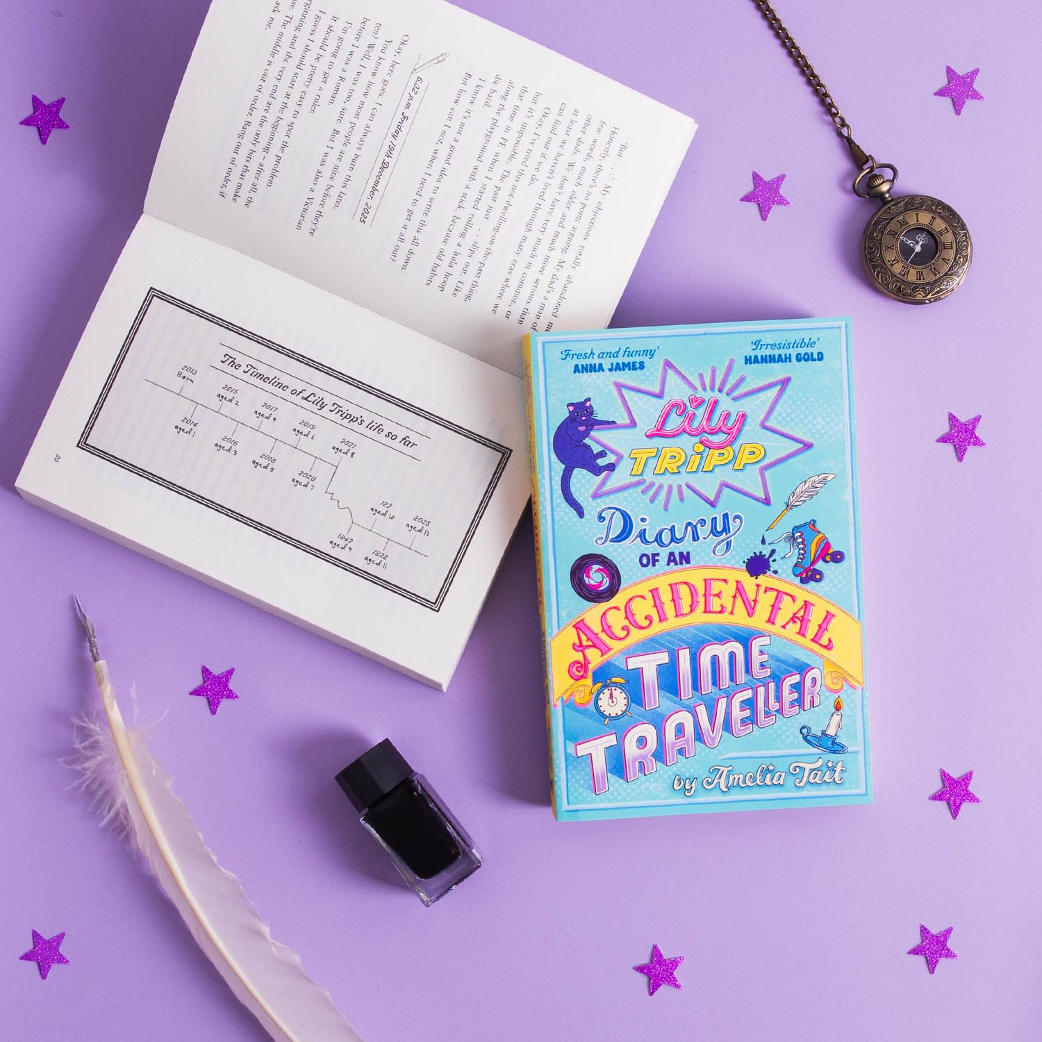 Amelia Tait - Lily Tripp: Diary of an Accidental Time Traveller | Paperback | Reading Age 10+ 4