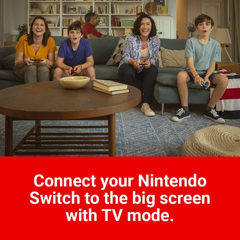 Nintendo Switch (Neon Red/Neon Blue) - Hybrid Gaming Console