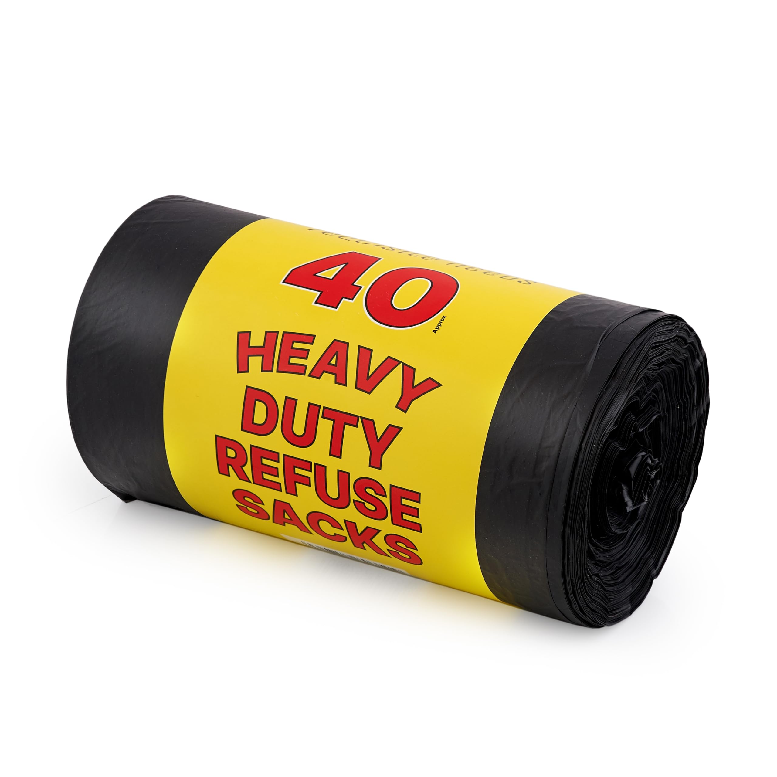 REQUISITE NEEDS Ultra Heavy Duty Refuse Sacks - 70L Capacity | Pack of 40 | Black