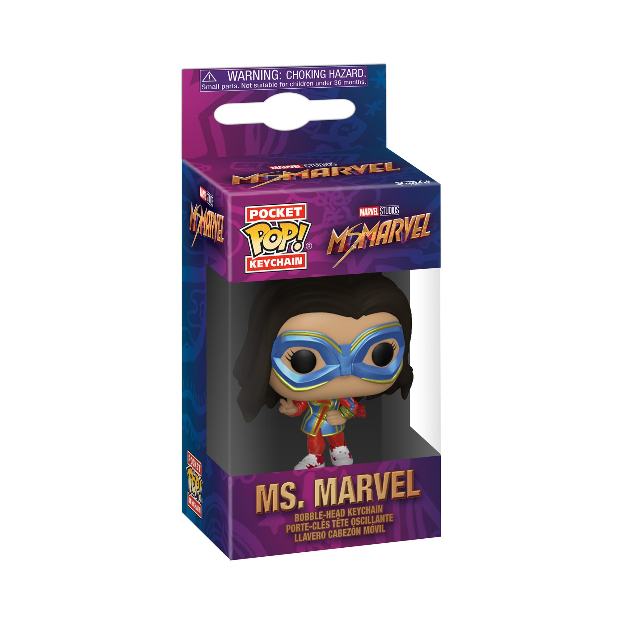 Funko Pop! Keychain - Ms. Marvel Vinyl Figure (59494)