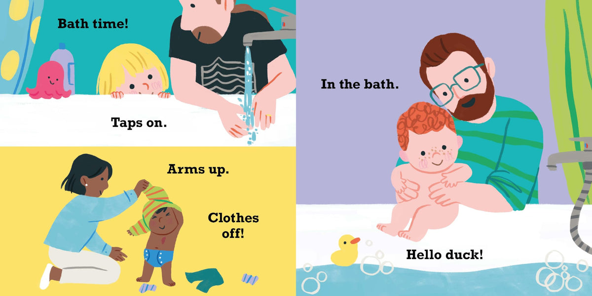 Nosy Crow Toddler Talk: Night Night! Board Book for Ages 2-5 Years 4