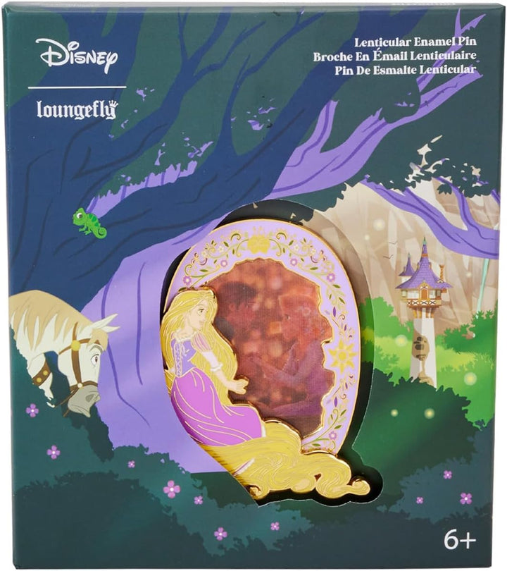 Loungefly Disney Princess - Rapunzel Lenticular 3 Inch Collector Box Pin (No Model Number Provided)