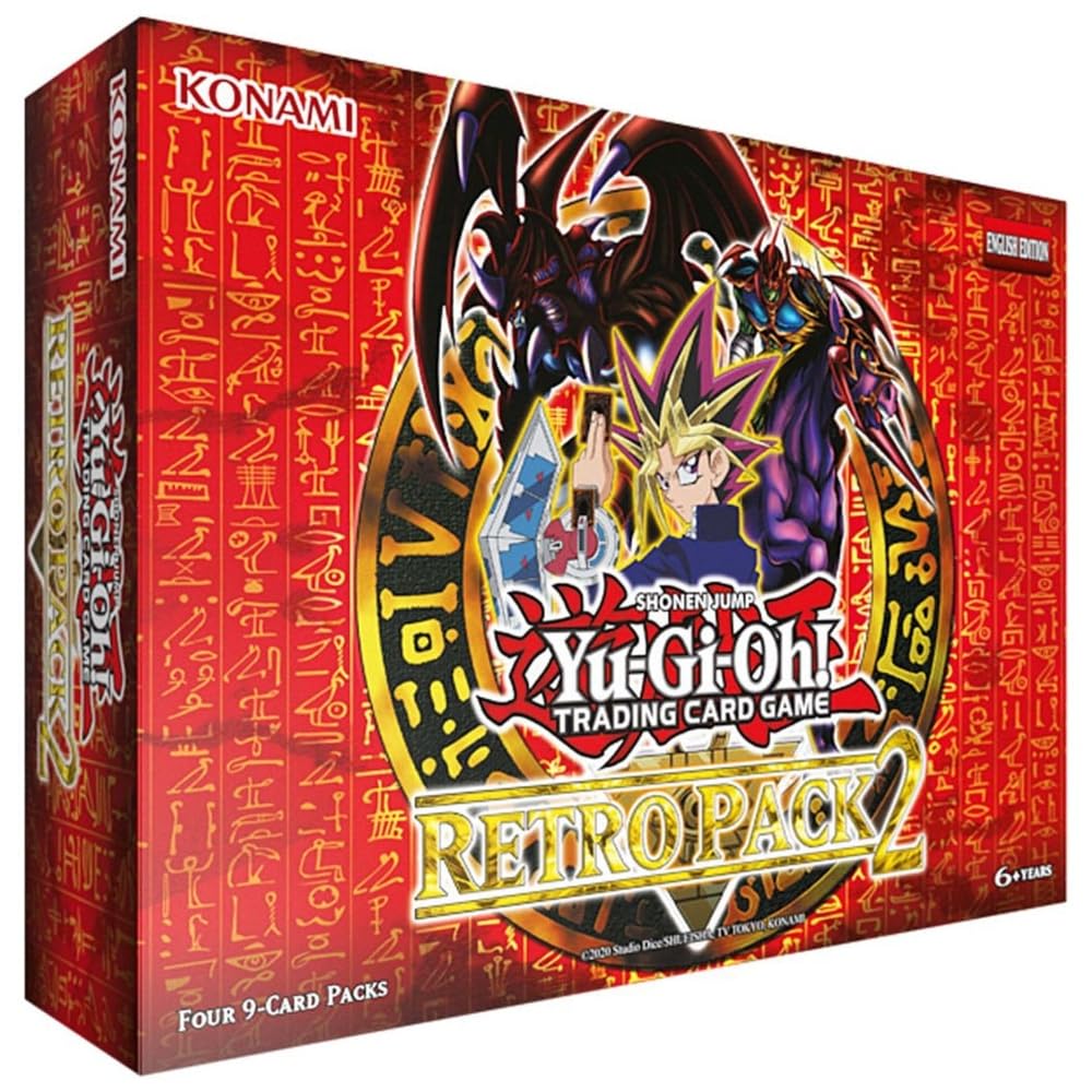 Yu-Gi-Oh! Retro Pack 2 Reprint - 3-Pack Booster | 101 Card Set | English