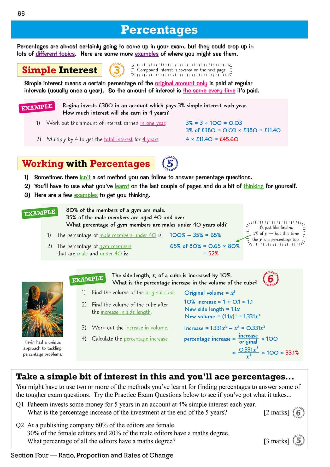 CGP New 2021 GCSE Maths Edexcel Revision Guide: Higher inc Online Edition, Videos & Quizzes | Paperback 9