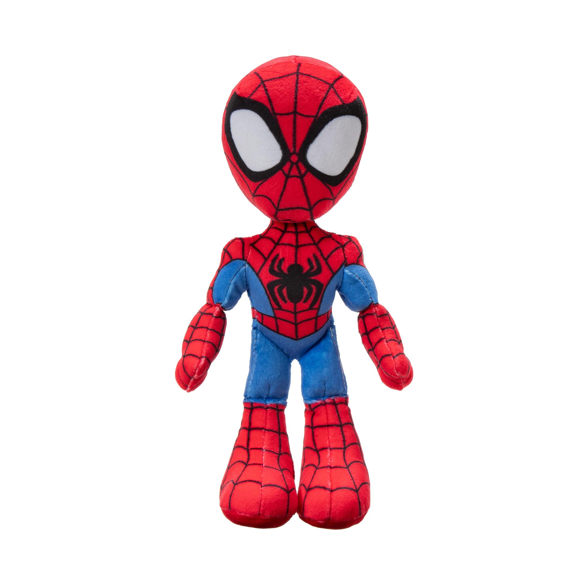 Spidey and His Amazing Friends SNF0002 Spider-Man Soft Plush Toy - 20cm Red Collectible for Kids 3