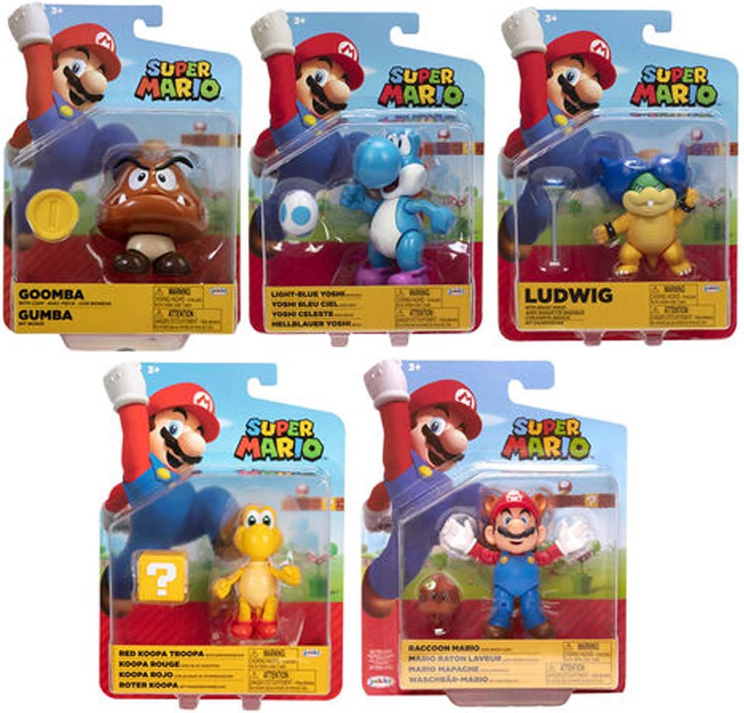 Jakks Pacific - Super Mario 4 Acton Figure Assortment Wave 27 (Net)