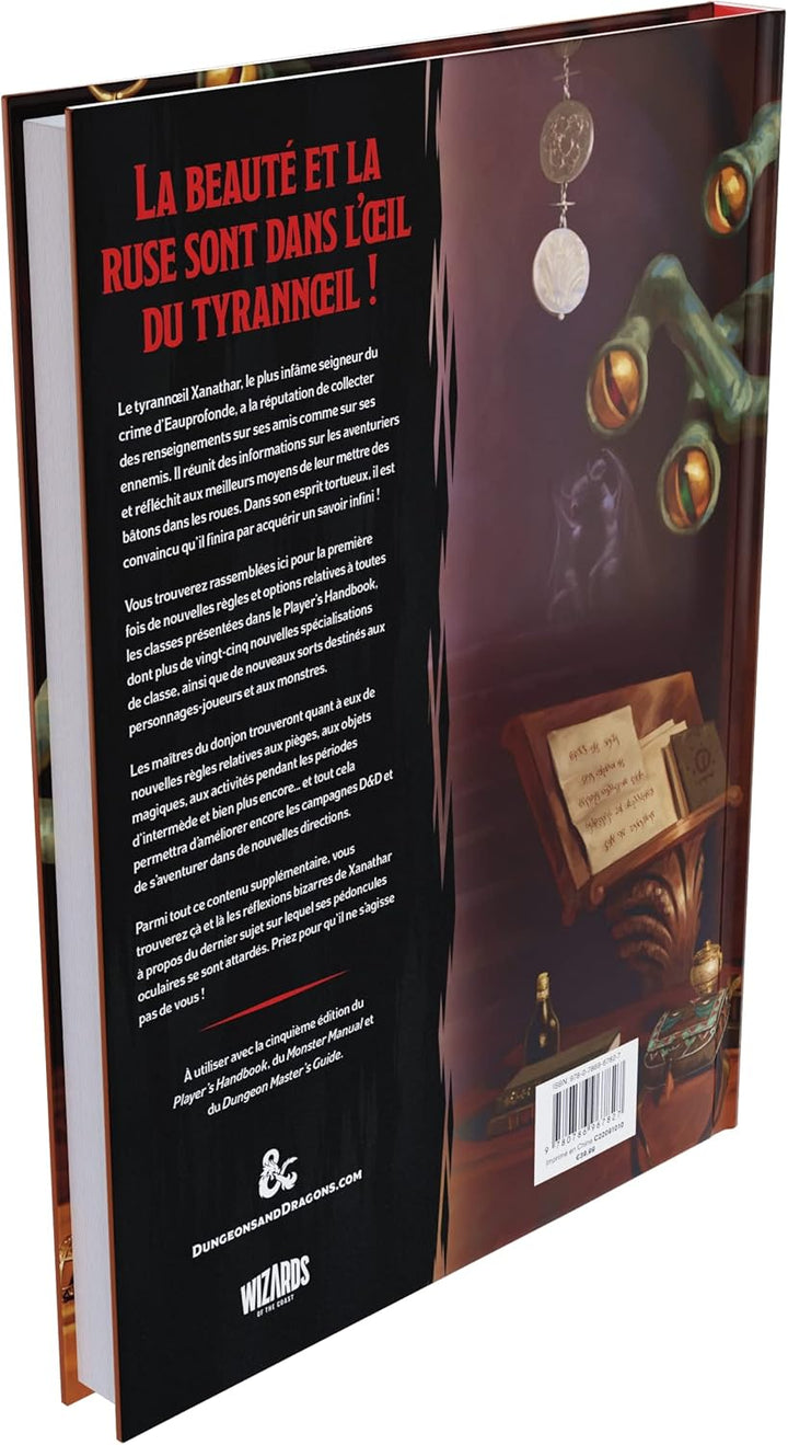 WIZARD OF THE COAST Dungeons & Dragons Le Guide Complet de Xanathar - 5th Edition Expansion for Ages 12+