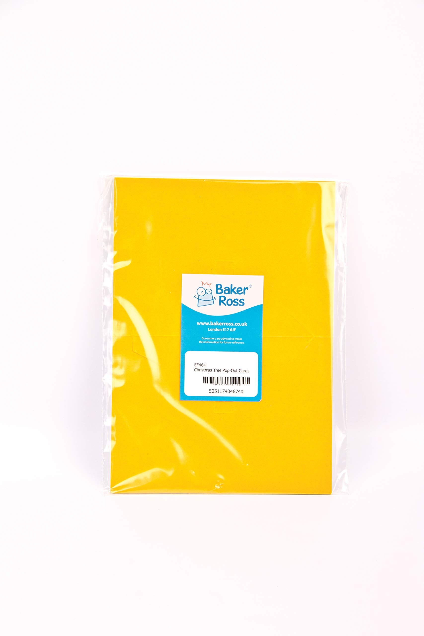 Baker Ross G793 Christmas Tree Pop Out Cards - Craft Kit for Kids 3