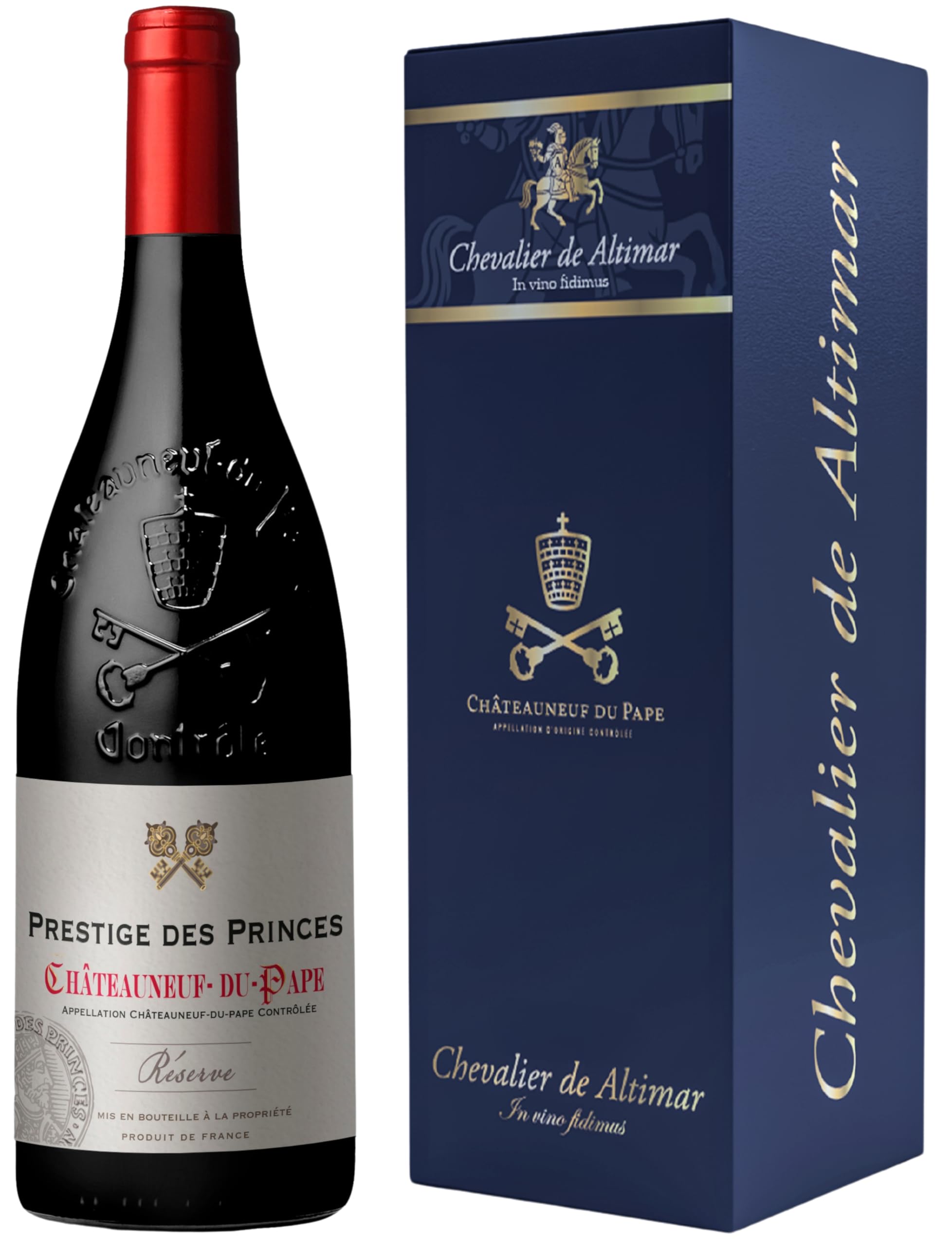 Chevalier de Altimar Prestige de Princes Chateauneuf du Pape 2023 Vintage Red Wine - 75cl with Gift Box 5