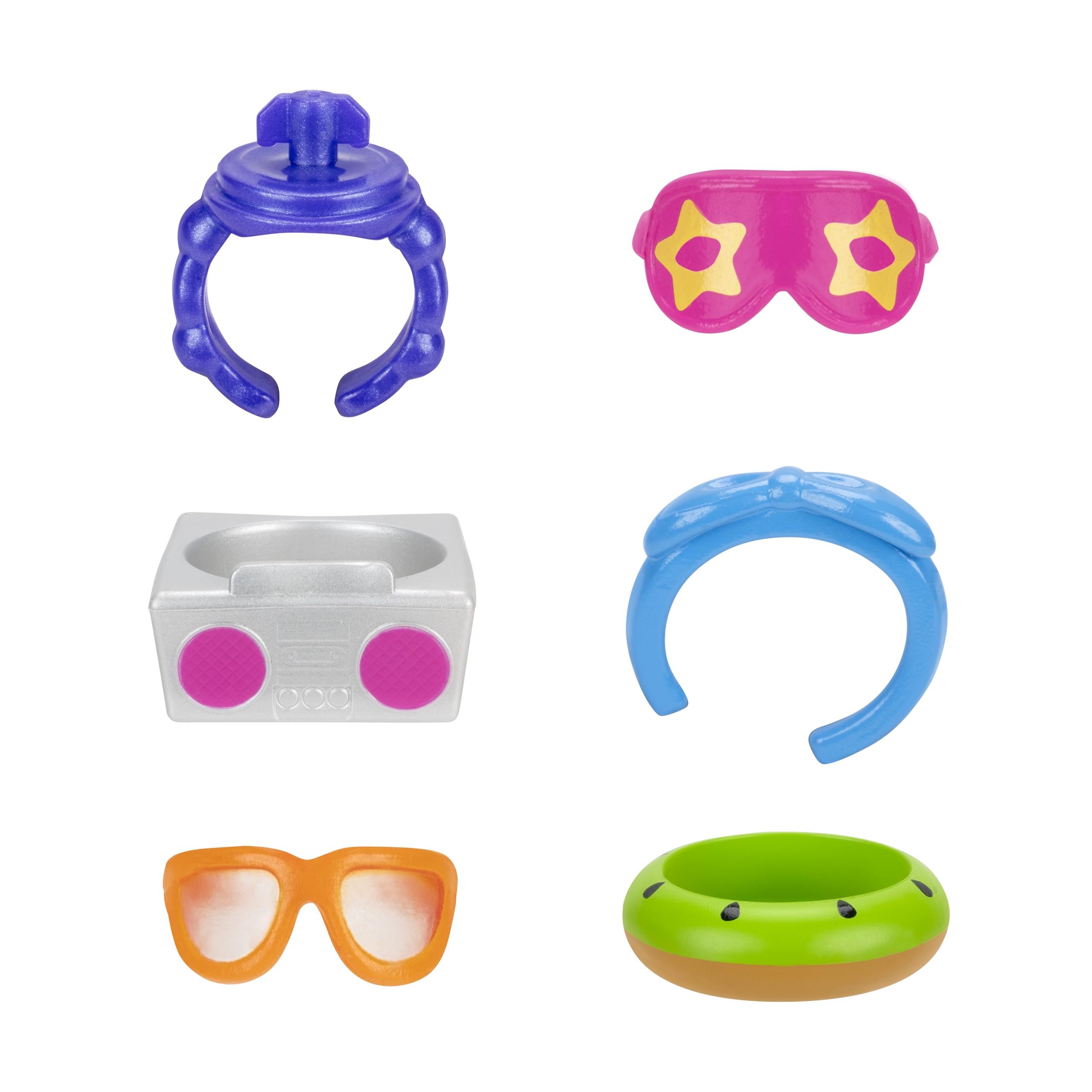 Squish-a-longs Series 2 - 25 Pack Mini-Squish with Accessories & Collector’s Guide - 2 Chase Figures 3
