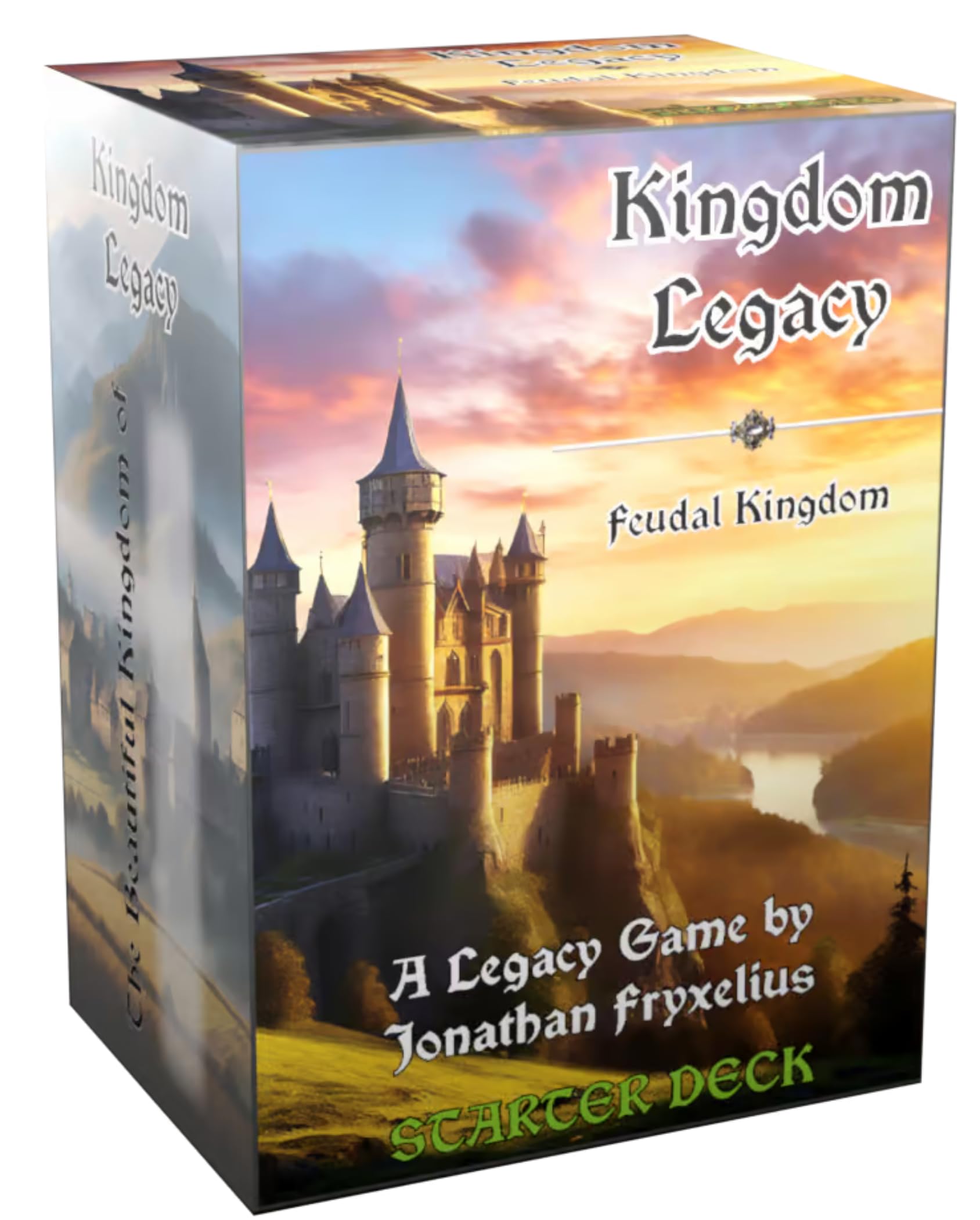 Fryx Games Kingdom Legacy Feudal Kingdom - Strategy Card Game for 1 Player 6