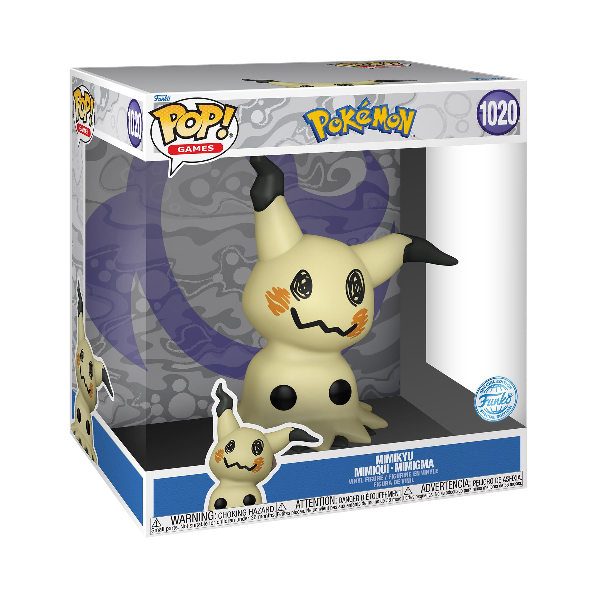 Funko Pop! Jumbo: Pokémon - Mimikyu Vinyl Figure 9