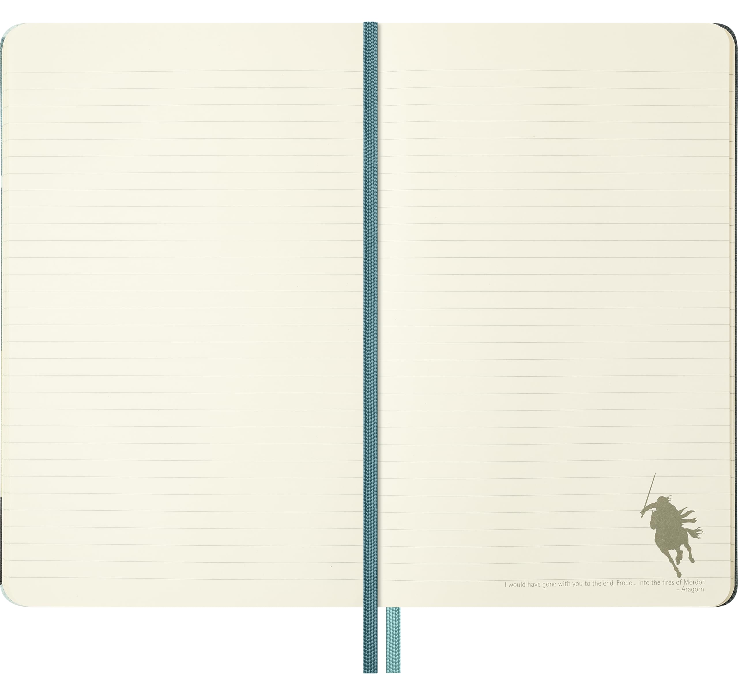 Moleskine The Lord of the Rings Aragorn Lined Notebook - Large 13x21cm Hardcover 3