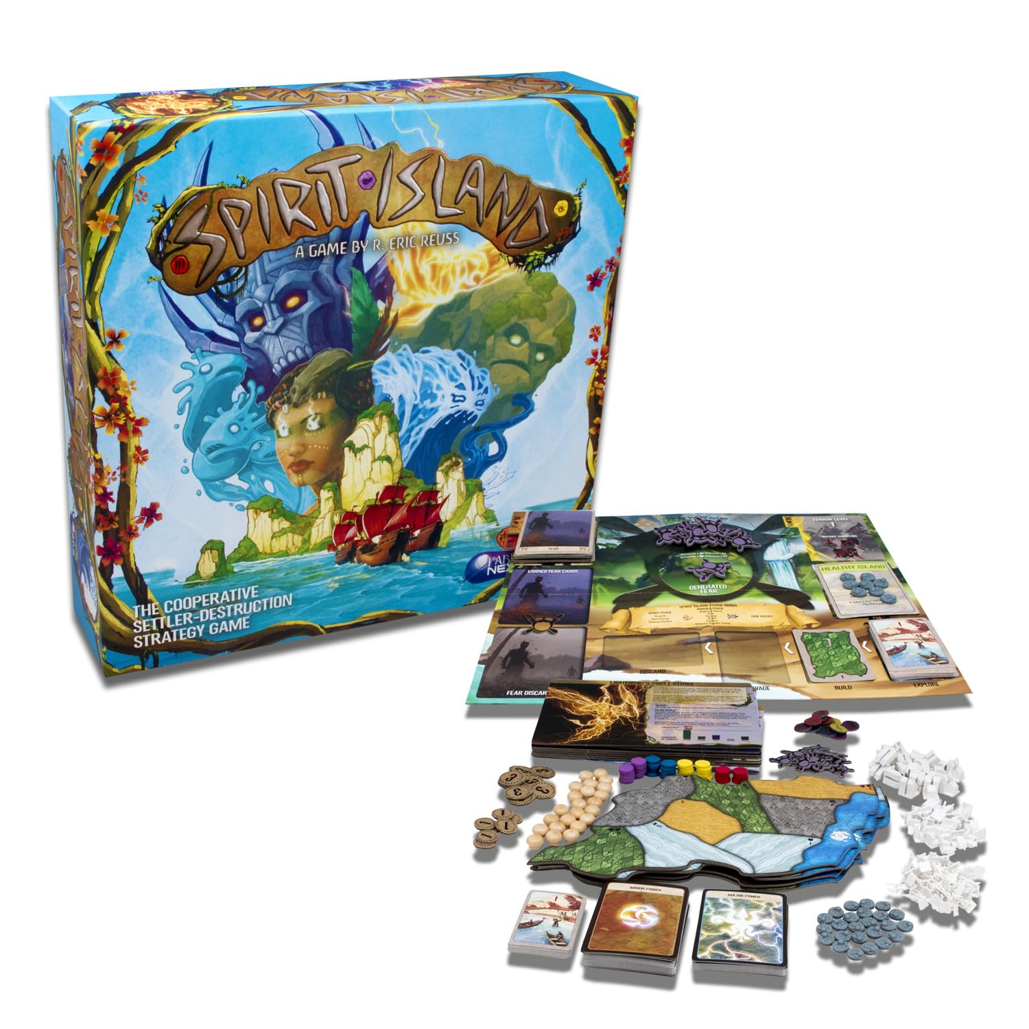 Greater Than Games Spirit Island Board Game 7