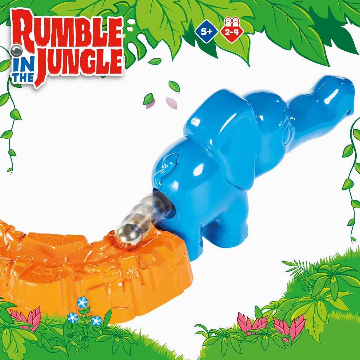 TOMY Games Rumble in the Jungle Board Game, Family Action Game for Kids & Adults 4