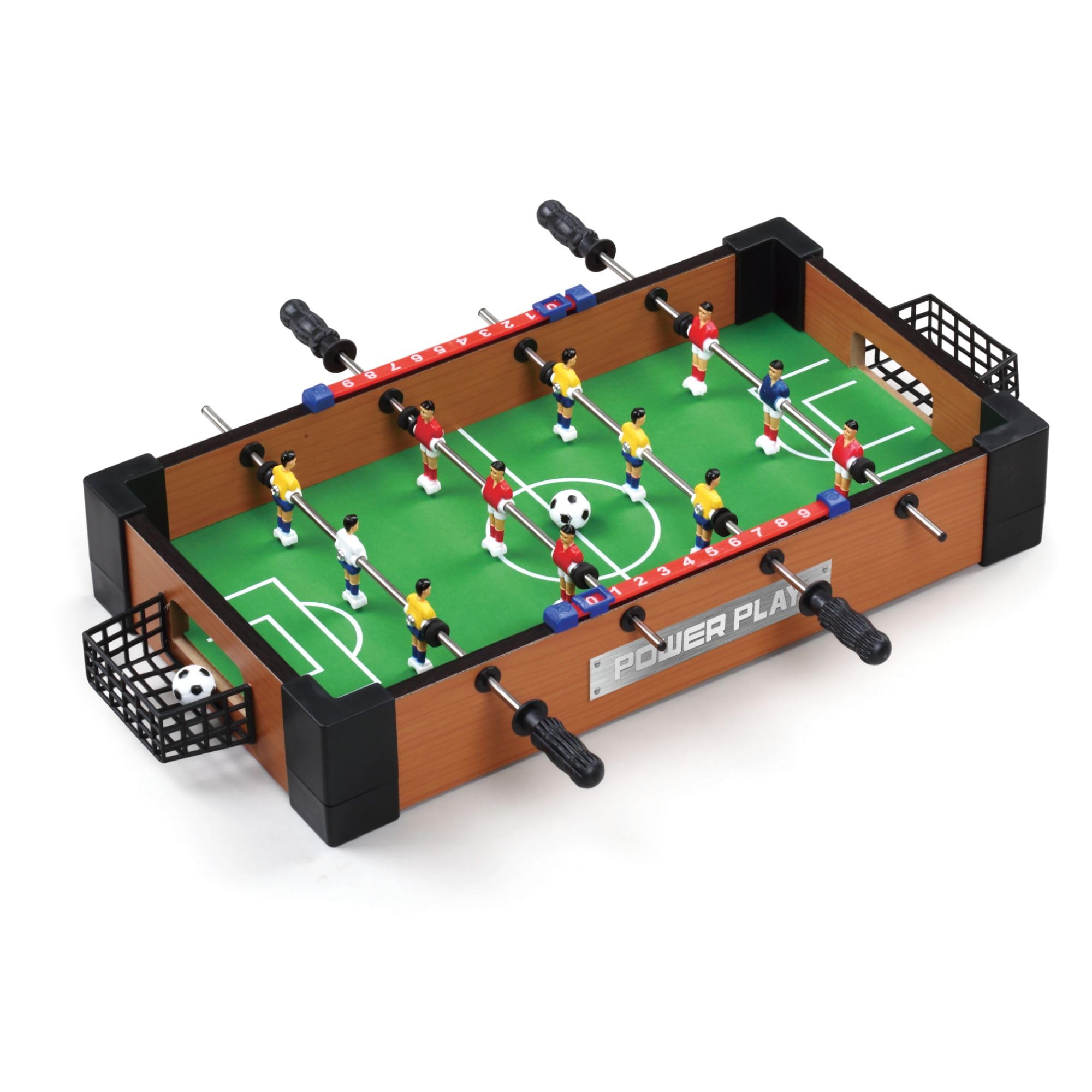 Power Play Table Top Football Game - Wooden, Portable, 12 Players | Ages 5+ 1