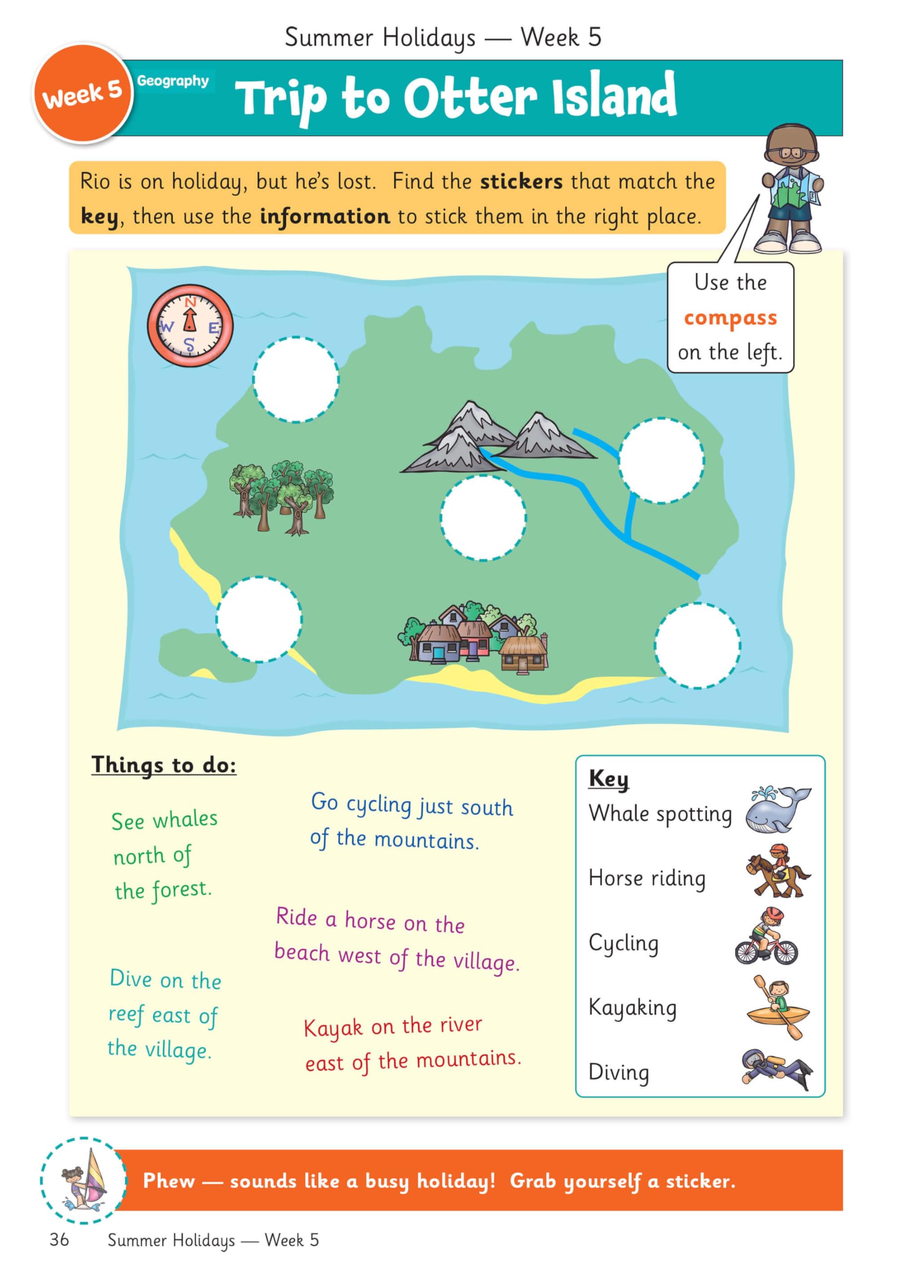 CGP Summer Holidays Activity Workbook - Year 2 to Year 3 Transition | 64 Pages | English 2