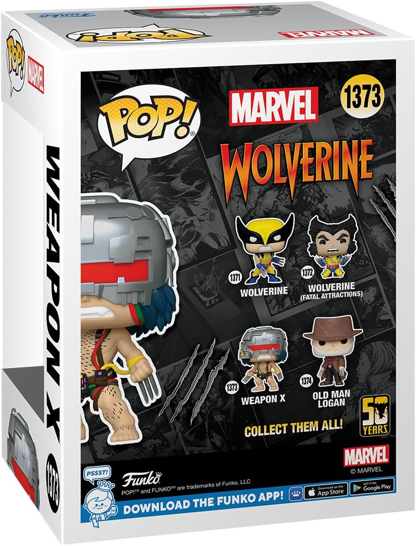 Funko Pop! Marvel X-Men - Wolverine (Ultimate Weapon X) Vinyl Figure (77437)